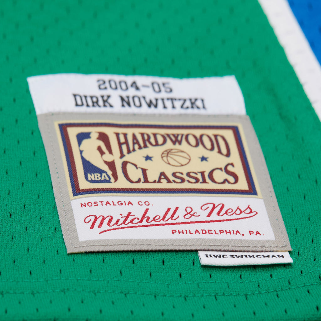 Dirk Nowitzki Dallas Mavericks 2004 Swingman Jersey
