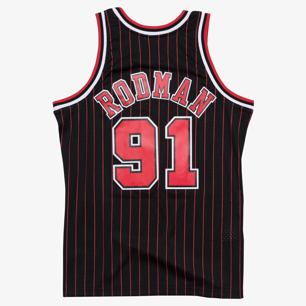 Dennis Rodman Chicago Bulls 1995-96 Swingman Alternate Jersey