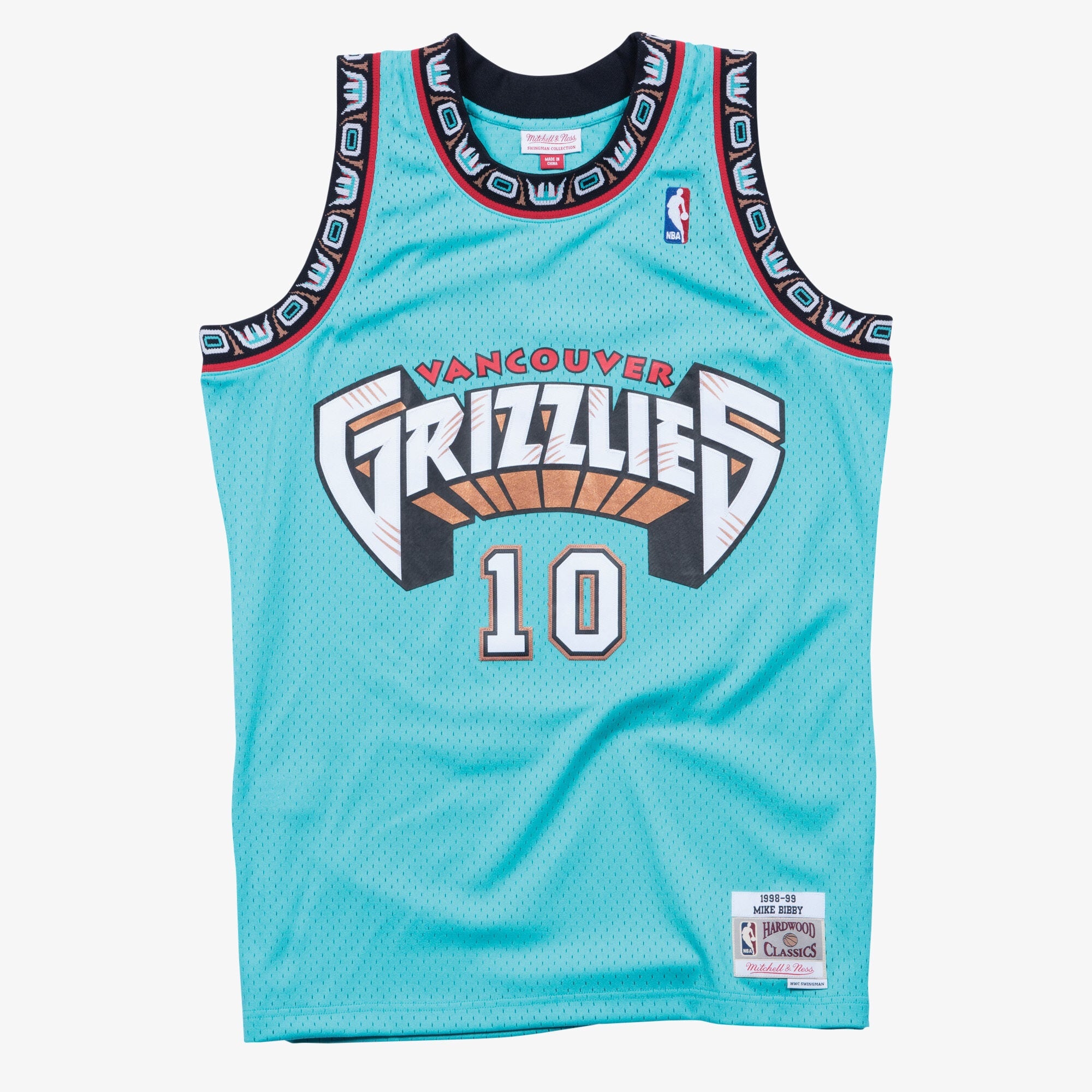 Mike Bibby Vancouver Grizzlies 1998-89 Swingman Jersey