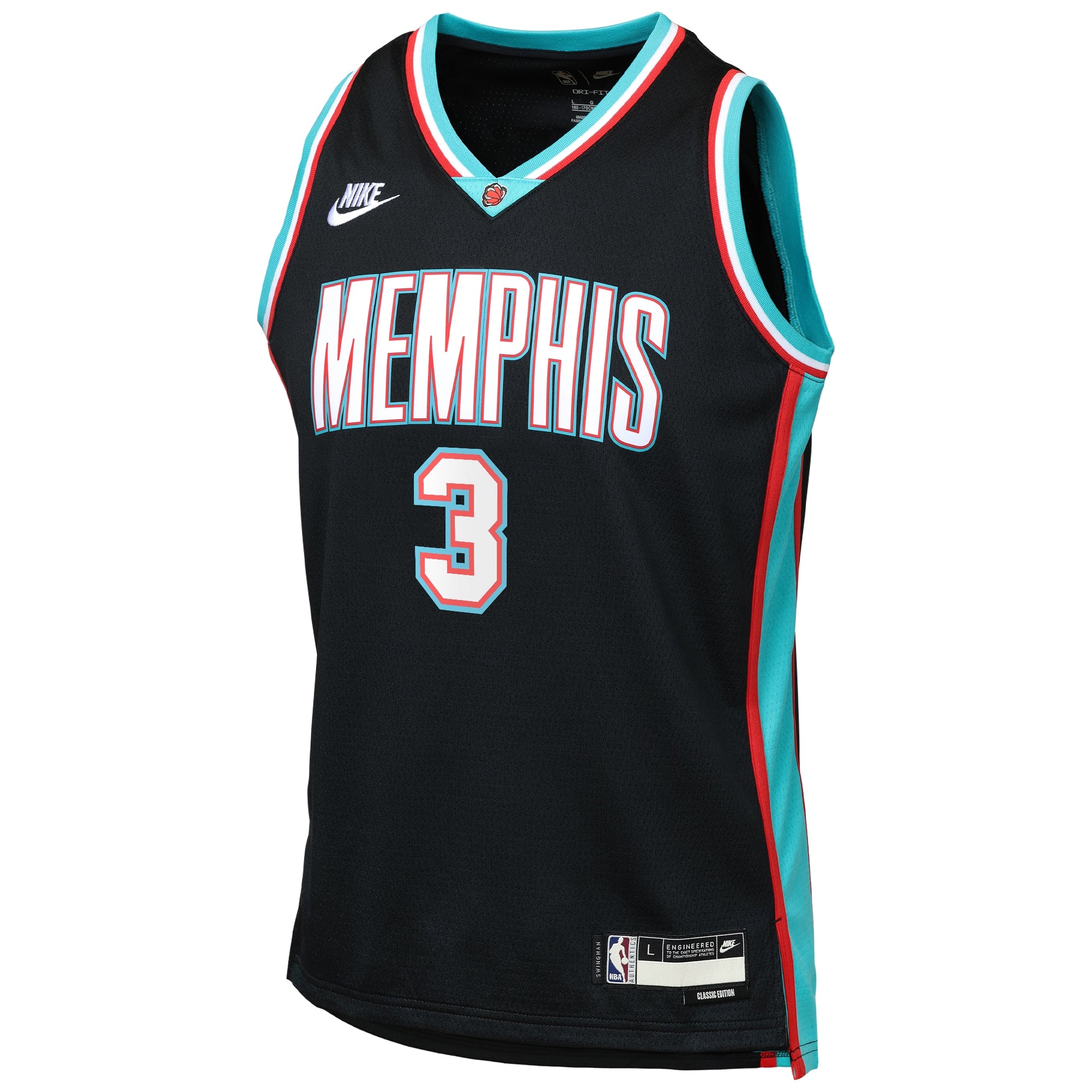 Kentavious Caldwell-Pope Memphis Grizzlies Classic Edition Jersey - Black - Youth
