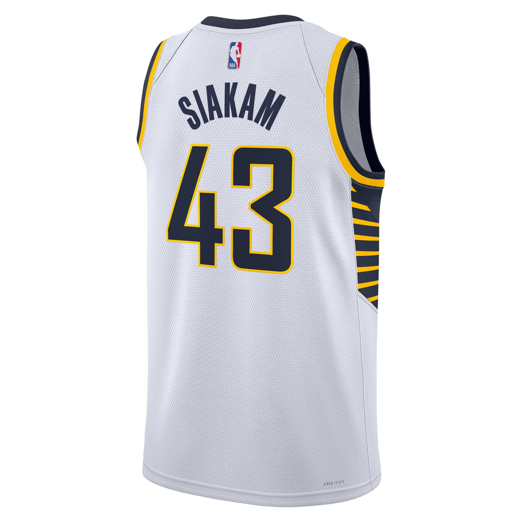 Pascal Siakam Indiana Pacers Association Edition Swingman Jersey - White - Youth