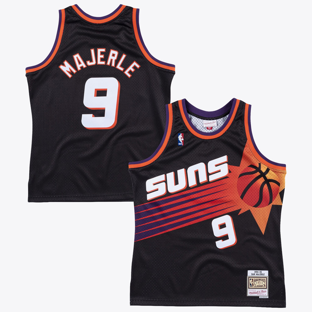 Dan Majerle Phoenix Suns 1994 Alt Road Authentic Swingman Jersey - Black