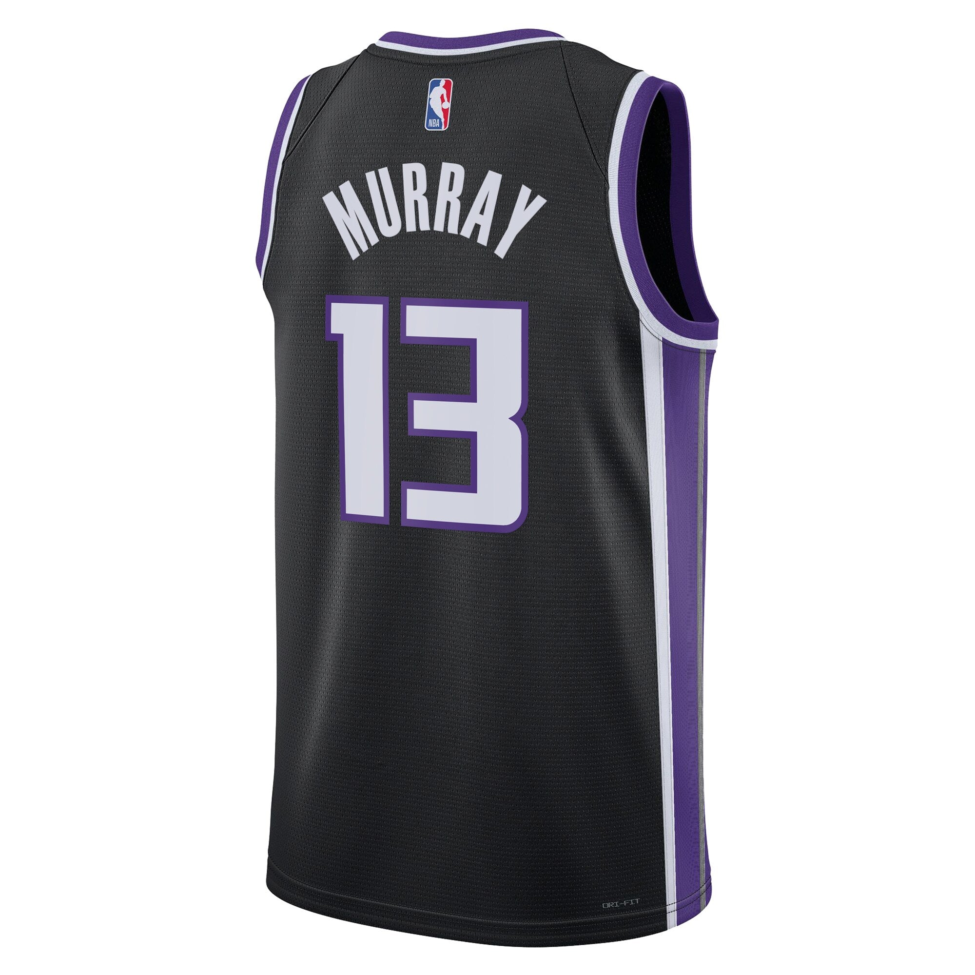Keegan Murray Sacramento Kings Icon Edition Swingman Jersey - Black - Unisex