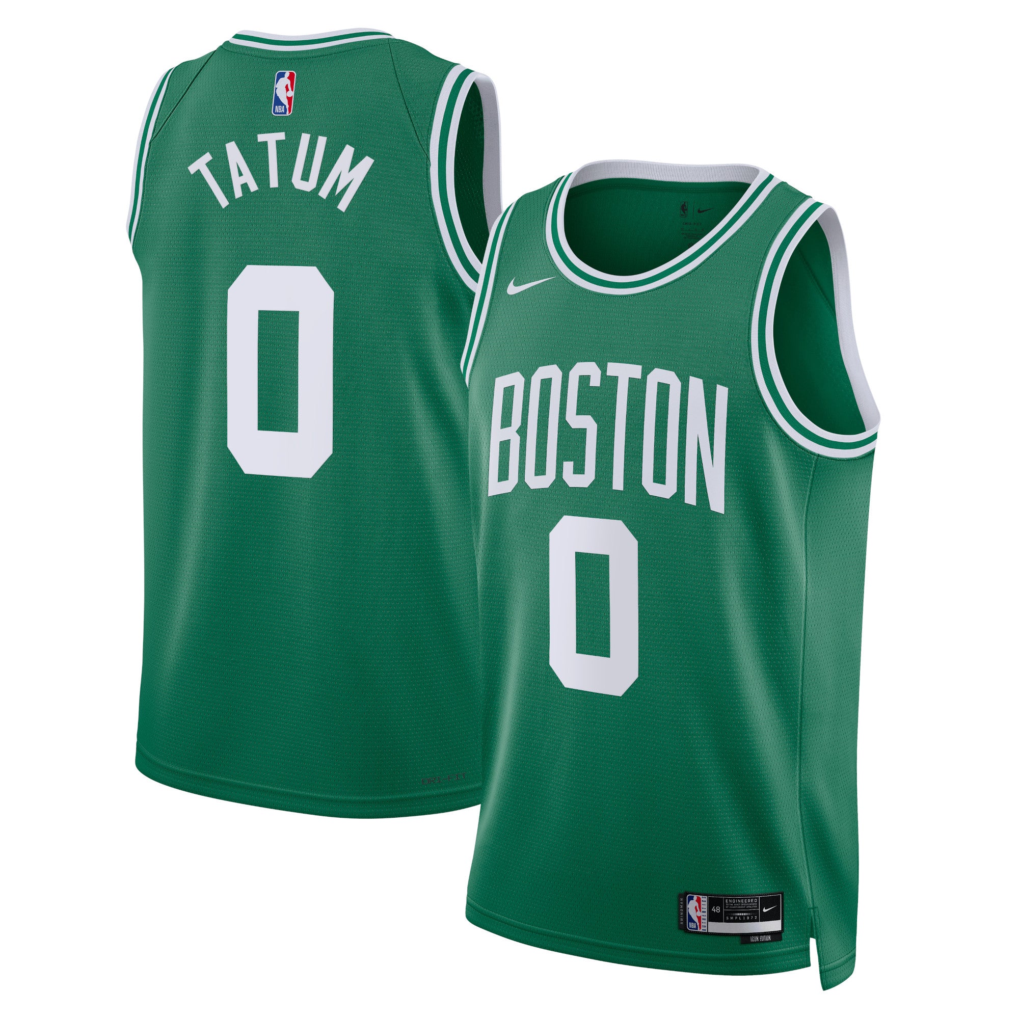 Jayson Tatum Boston Celtics Icon Edition Swingman Jersey - Kelly Green - Unisex