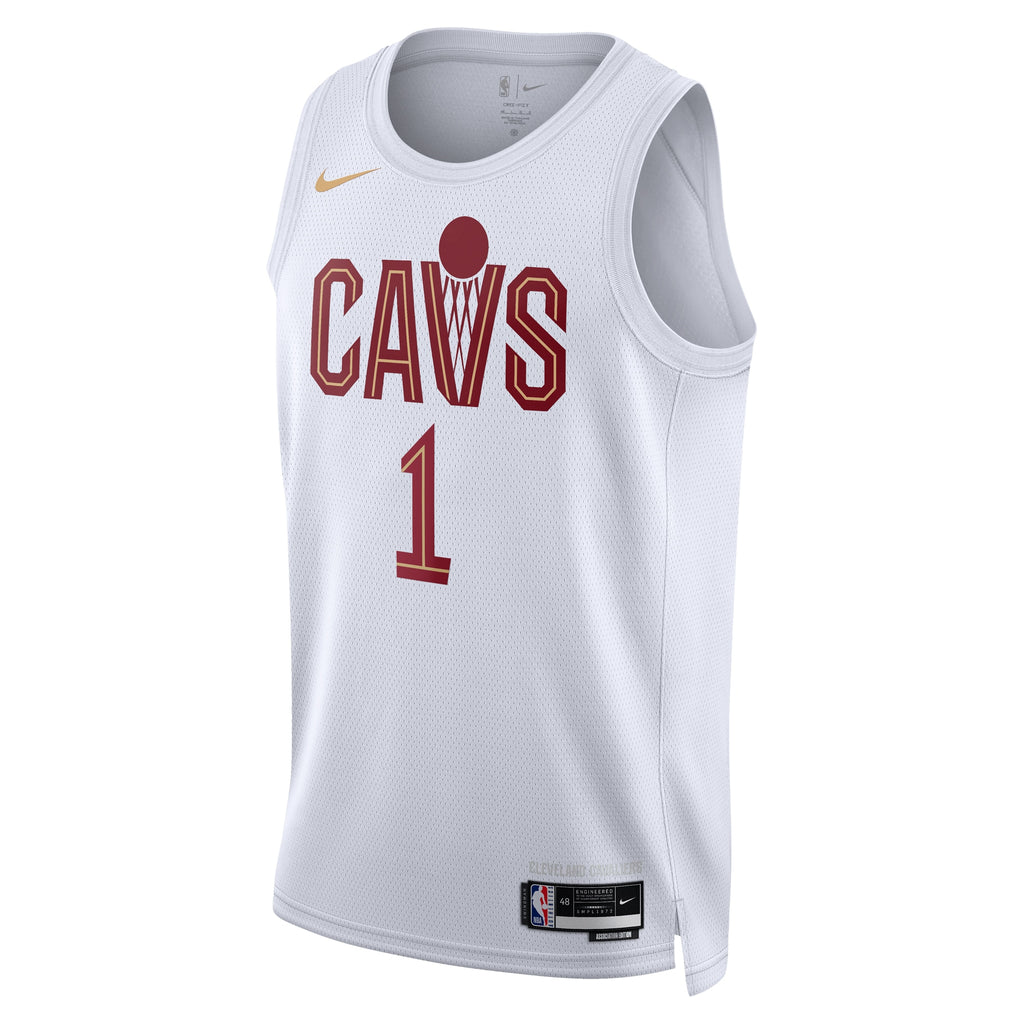 Max Strus Cleveland Cavaliers Association Edition Swingman Jersey - White - Unisex