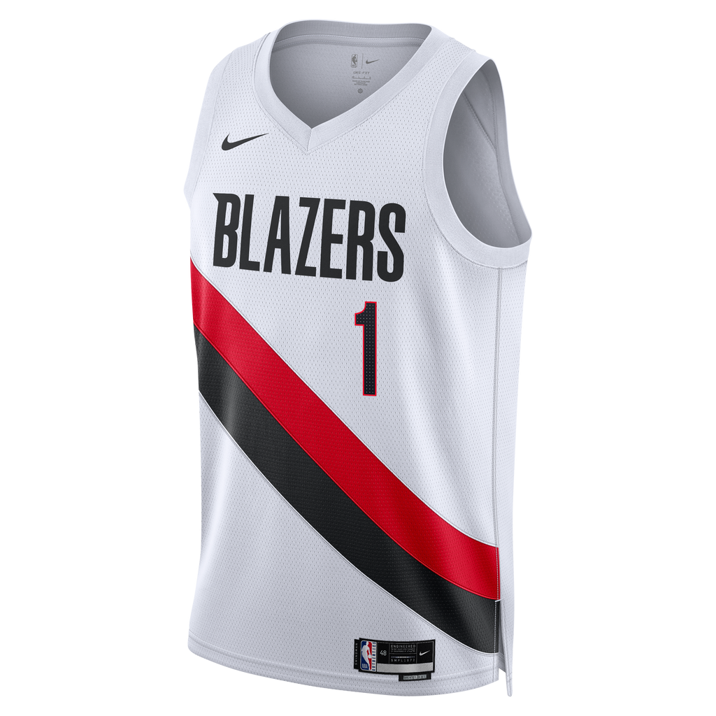 Ja Morant Portland Trail Blazers Association Edition Replica Swingman Jersey - White - Unisex