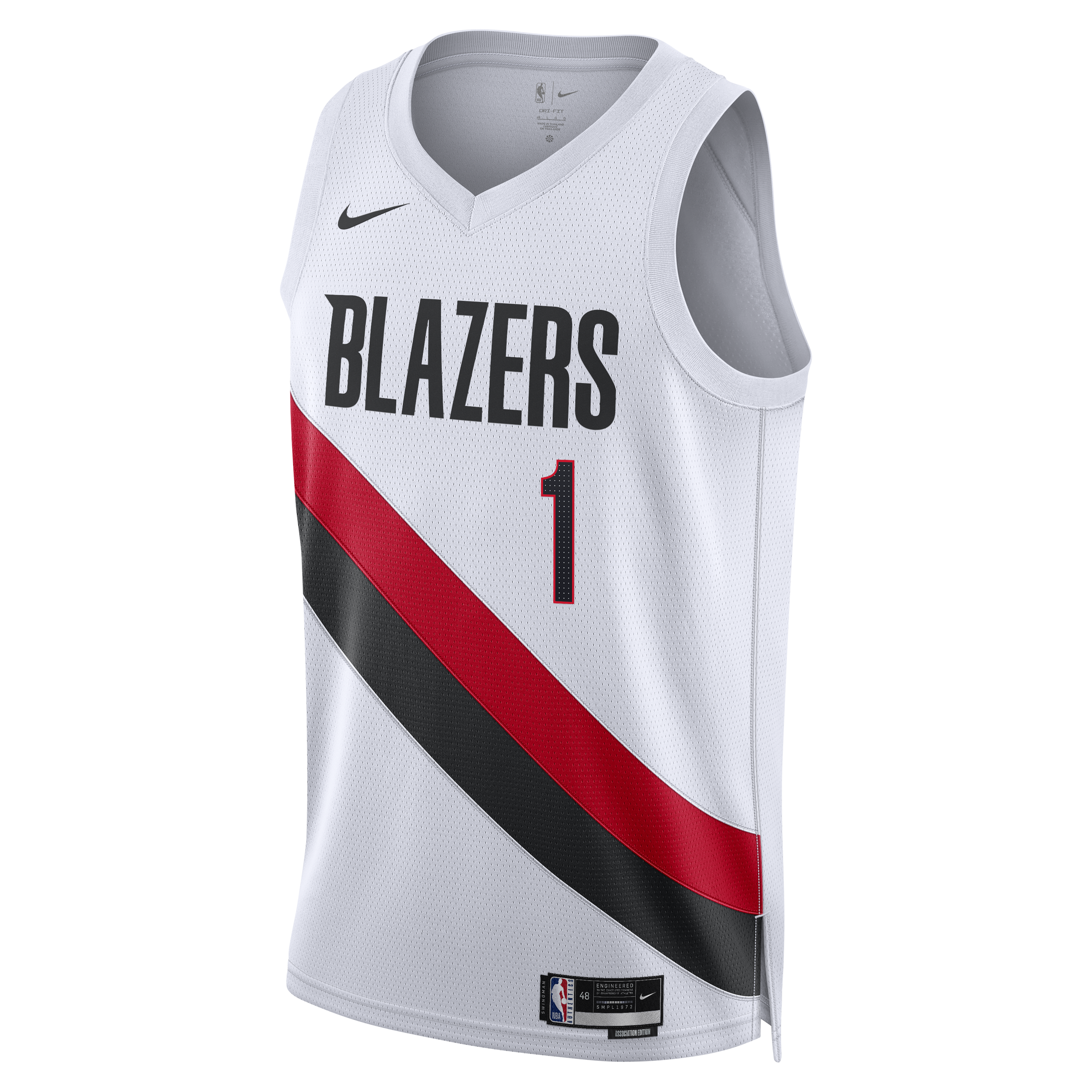 Ja Morant Portland Trail Blazers Association Edition Replica Swingman Jersey - White - Unisex