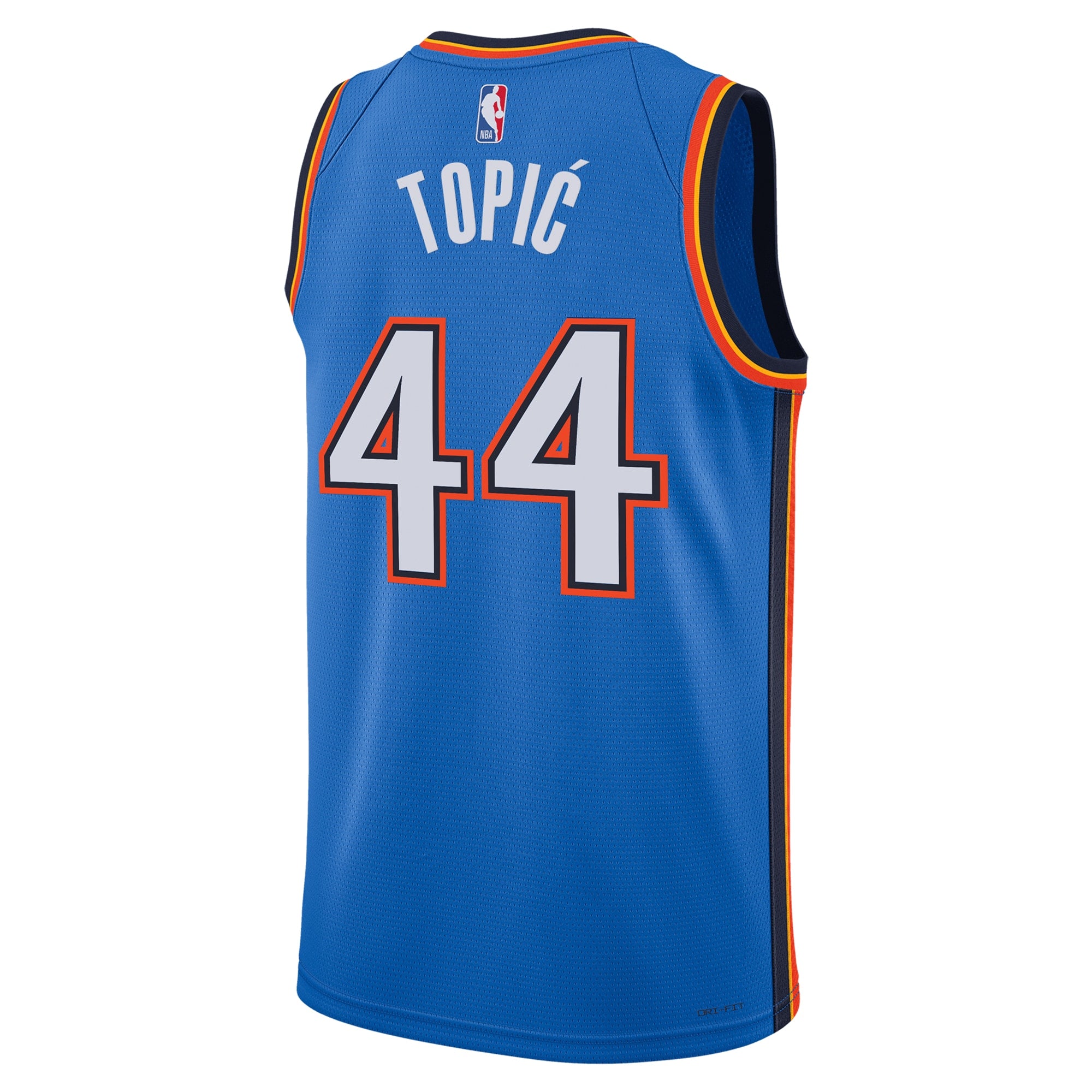 Nikola Topić Oklahoma City Thunder Swingman Icon Jersey - Blue - Unisex