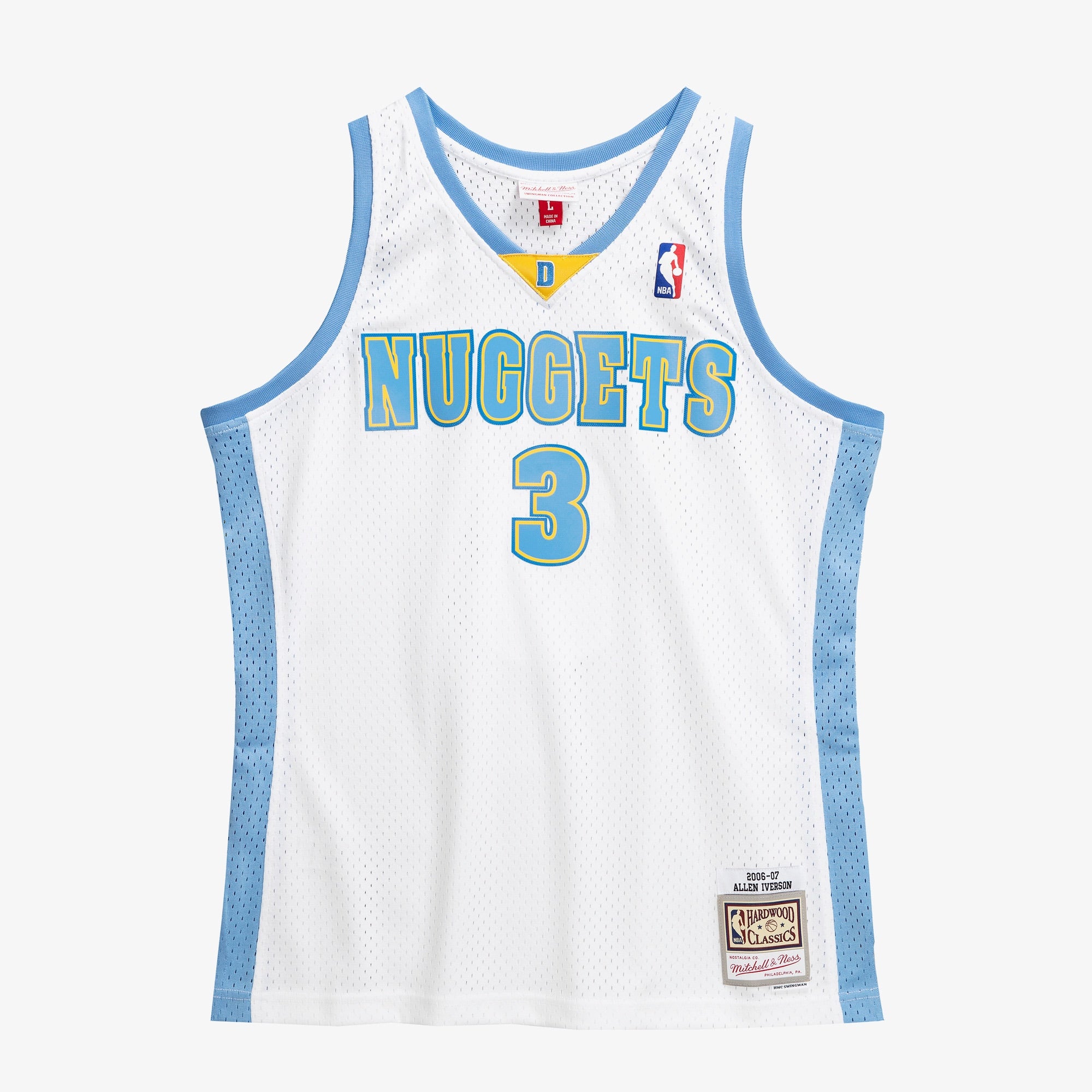 Allen Iverson Denver Nuggets 2006-07 Swingman Jersey