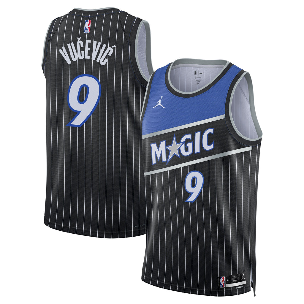 Nikola Vučević Orlando Magic Statement Edition Jersey - Black - Unisex
