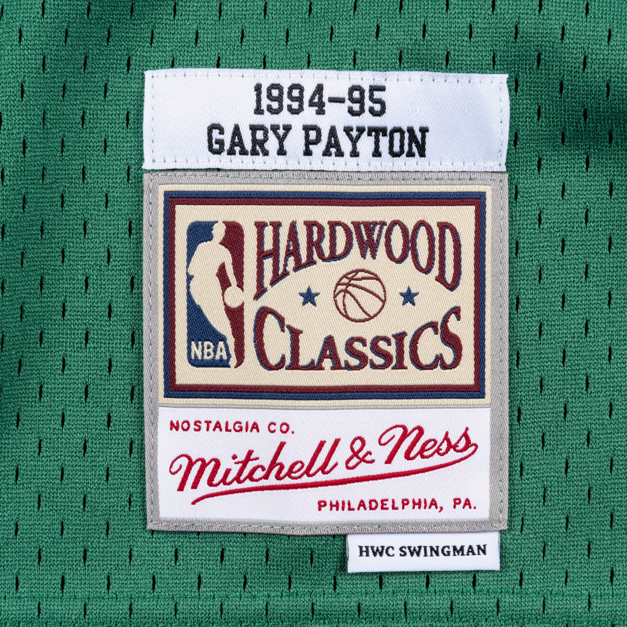 Gary Payton Seattle Supersonics 1994 Swingman Road Jersey
