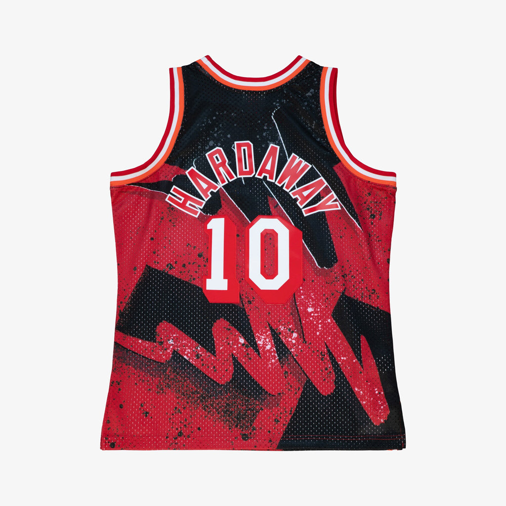 Tim Hardaway Miami Heat 1996 Hyper Hoops Swingman Jersey - Scarlet
