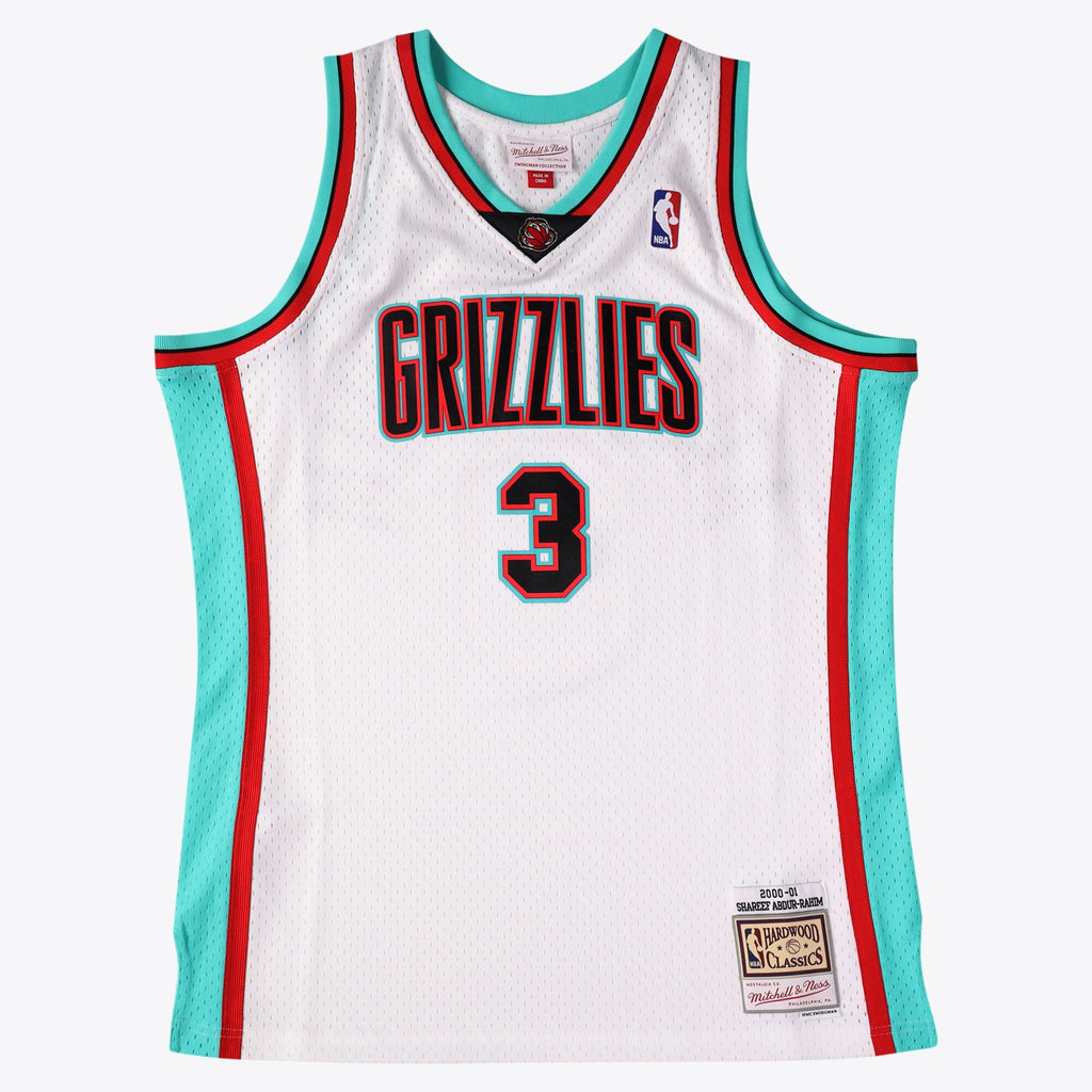 Shareef Abdur-Rahim Vancouver Grizzlies 2000 Authentic Swingman Jersey - White