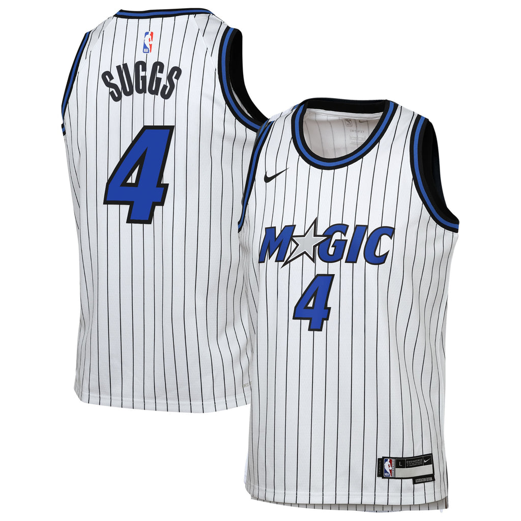 Jalen Suggs Orlando Magic Association Edition Replica Swingman Jersey - White - Youth