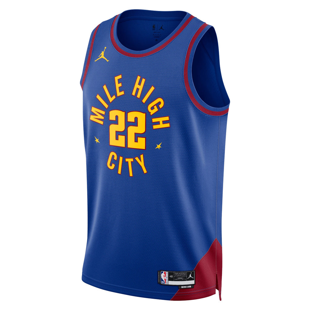 Zeke Nnaji Denver Nuggets Statement Edition Swingman Jersey - Blue - Unisex