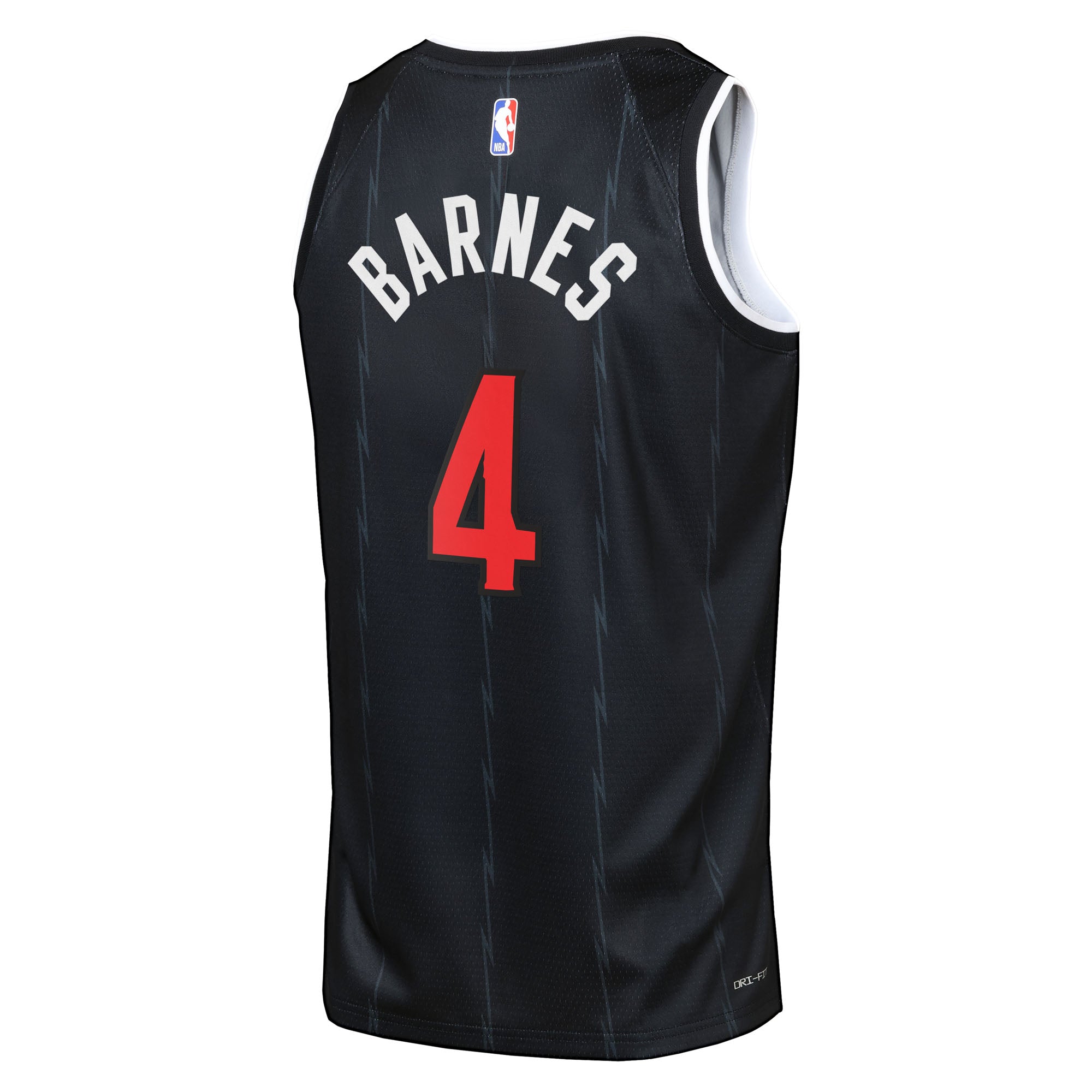 Scottie Barnes Toronto Raptors 2025/26 City Edition Swingman Jersey - Black - Youth