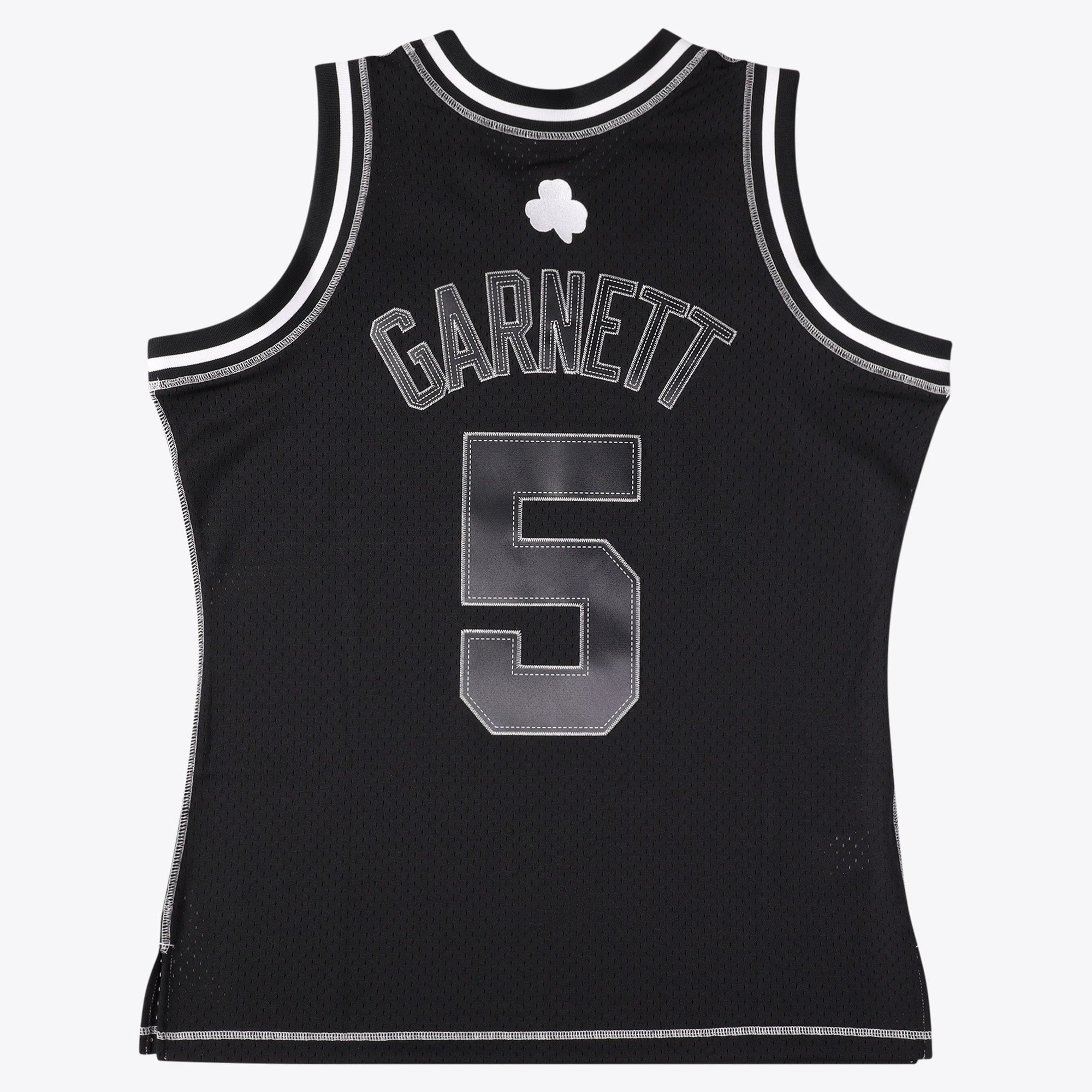 Kevin Garnett Boston Celtics 2007 Contrast 2K Swingman Jersey - Black