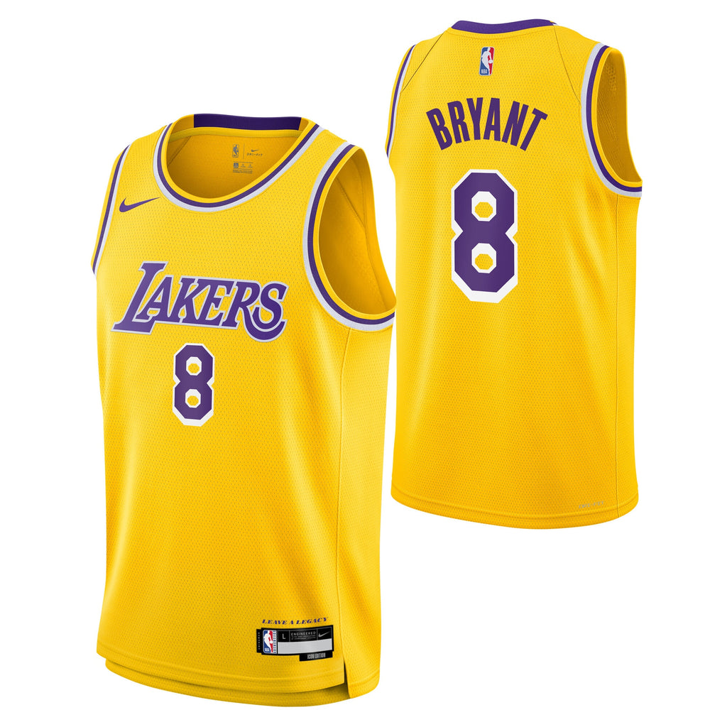 Kobe Bryant Los Angeles Lakers Icon Edition Swingman Jersey - Youth