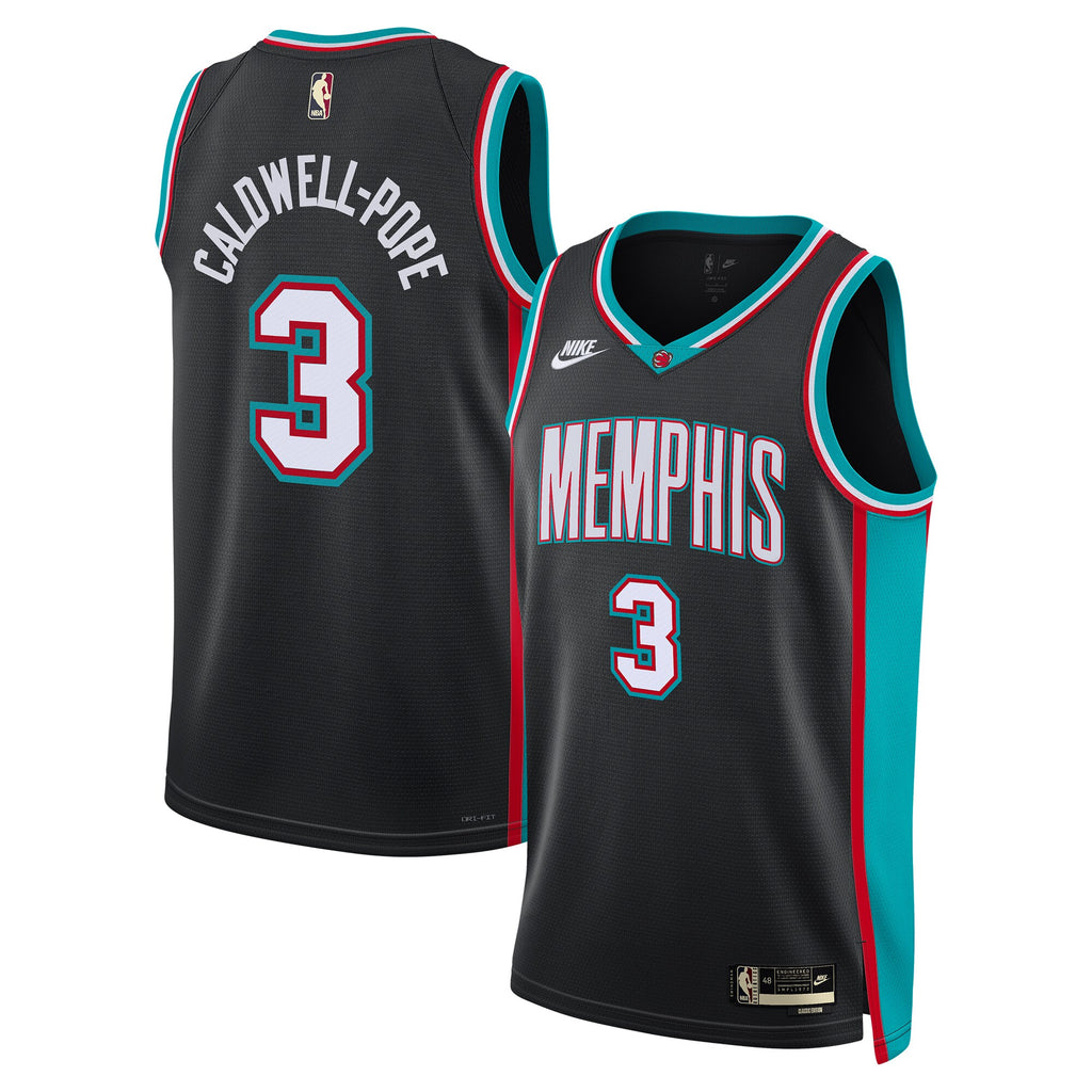 Kentavious Caldwell-Pope Memphis Grizzlies Classic Edition Jersey - Black - Unisex