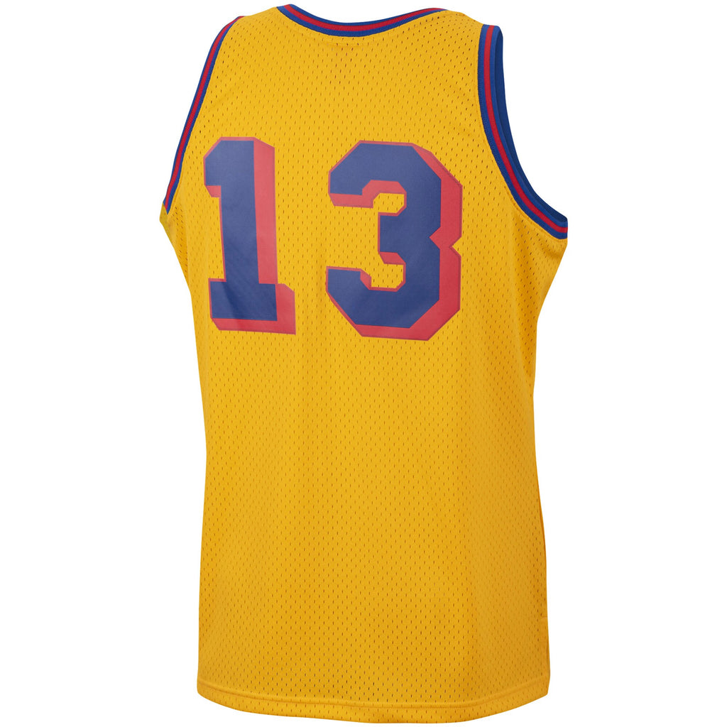 Wilt Chamberlain San Francisco Warriors 1962-63 Hardwood Classics Swingman Jersey - Mens