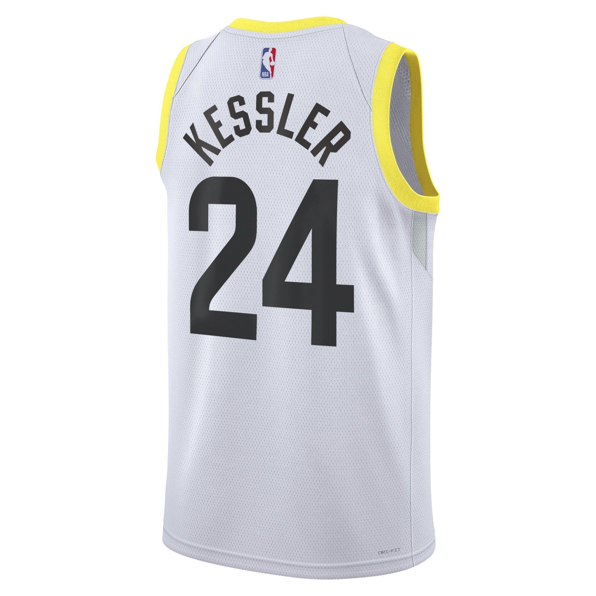 Walker Kessler Utah Jazz Association Edition Swingman Jersey - White - Unisex