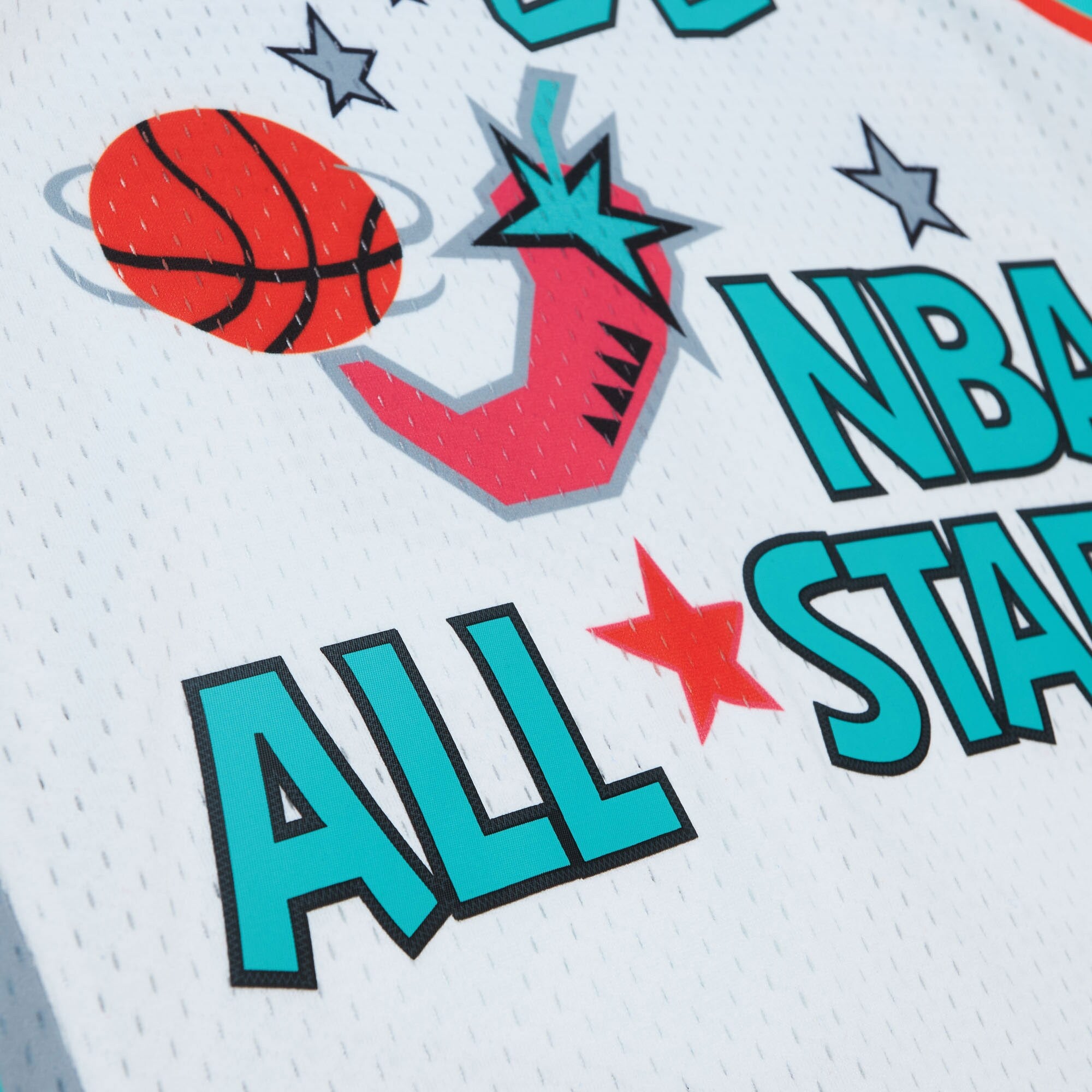 Karl Malone Utah Jazz 1996 All-Star Authentic Swingman Jersey - White