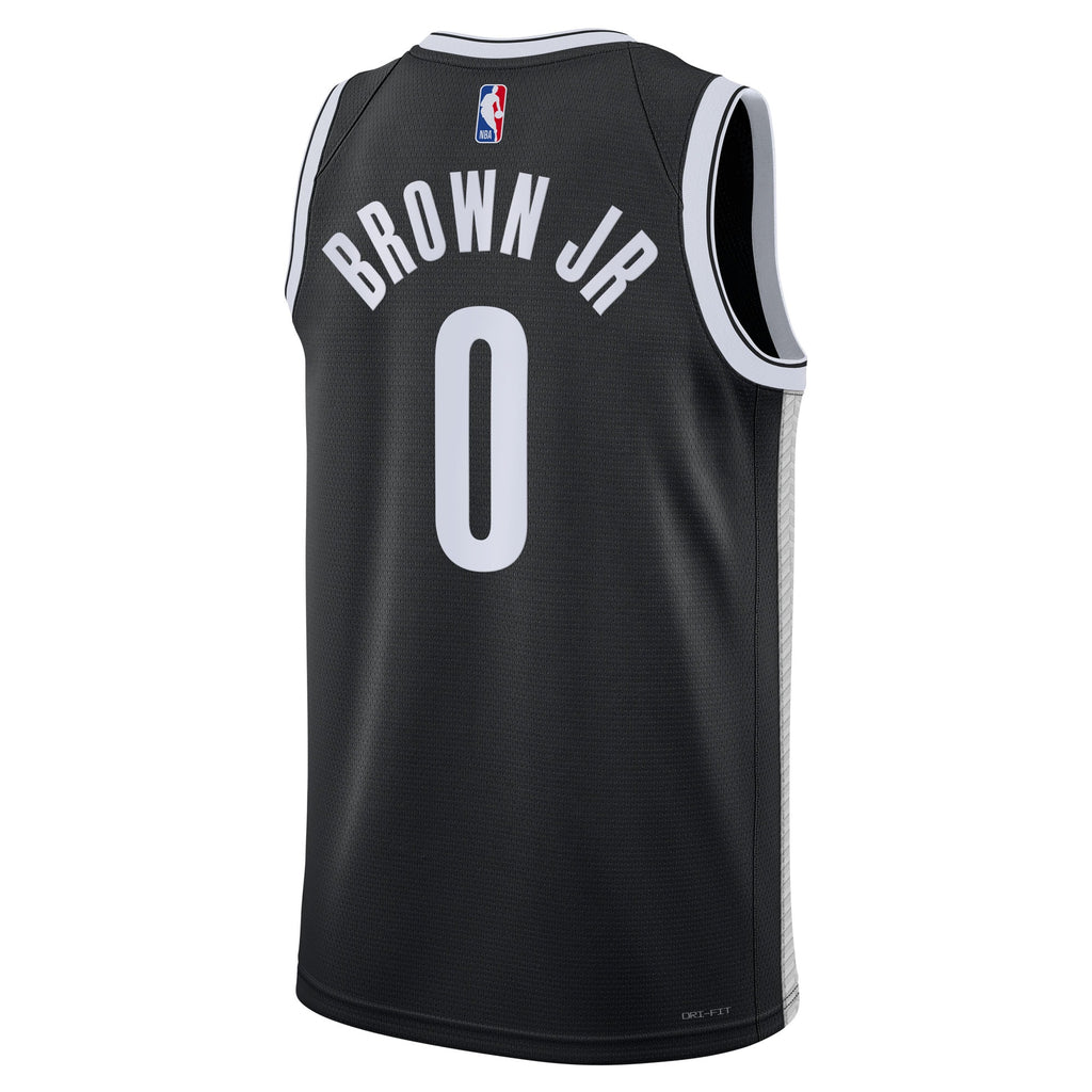 Mikel Brown Jr. Brooklyn Nets Swingman Icon Jersey - Black - Unisex