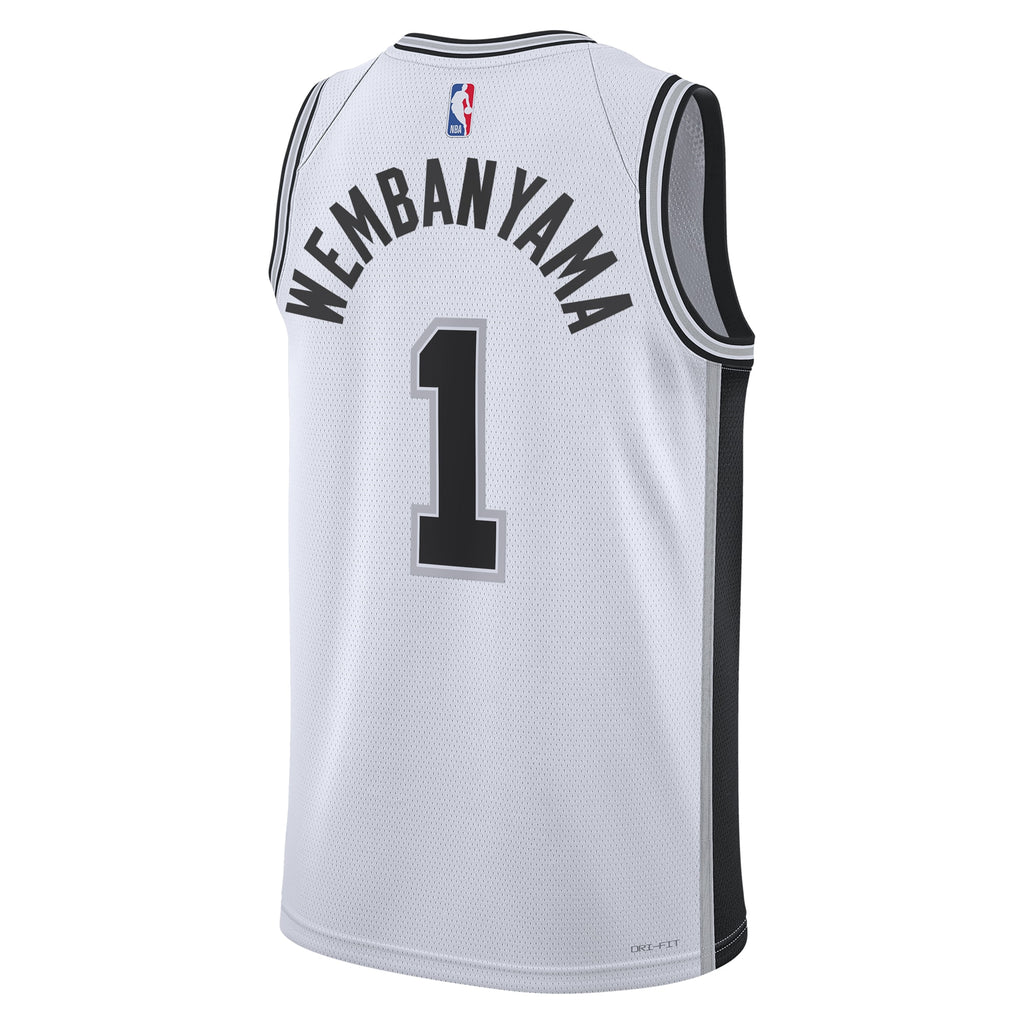 Victor Wembanyama San Antonio Spurs Association Edition Swingman Jersey - White - Unisex