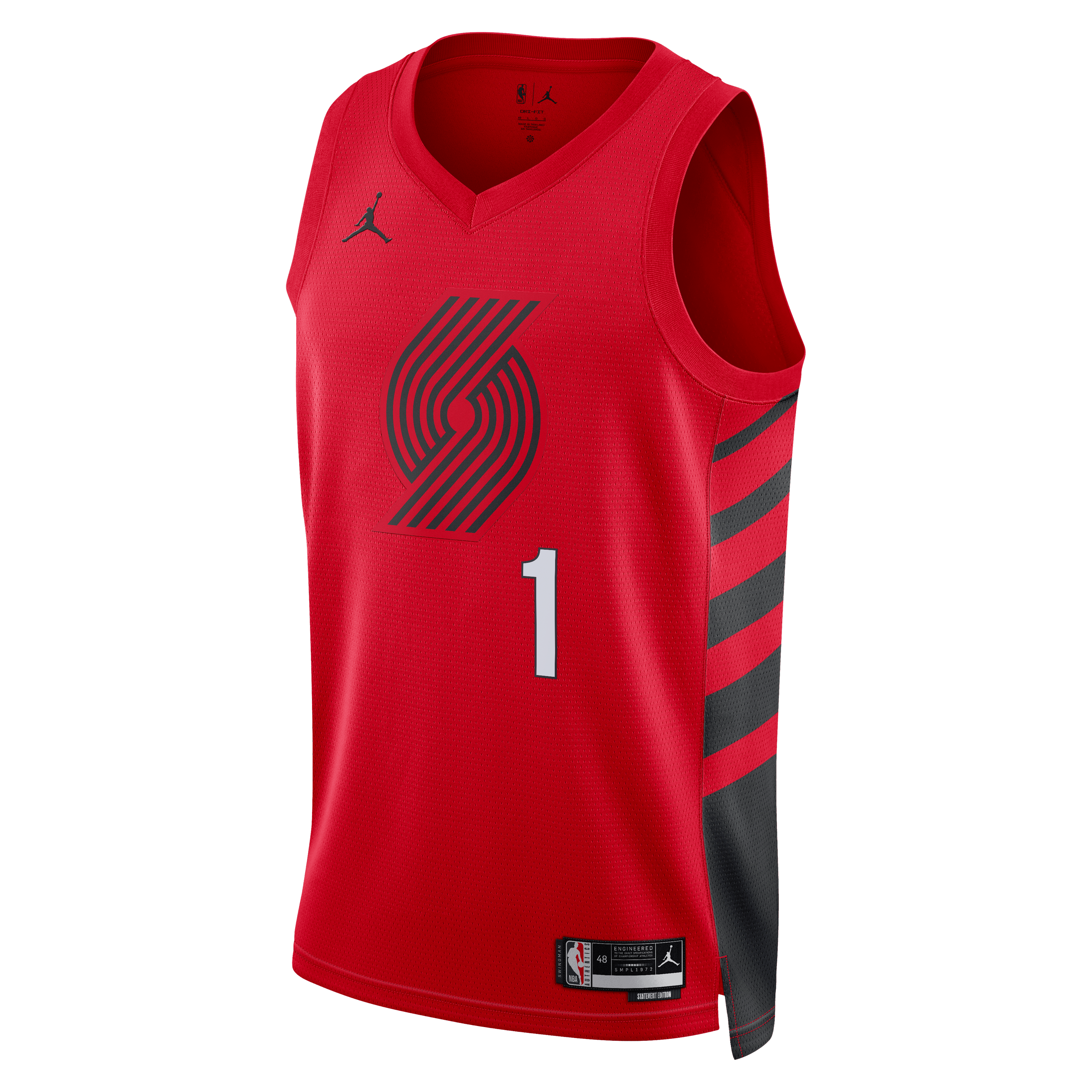 Ja Morant Portland Trail Blazers Statement Edition Swingman Jersey - Red - Unisex