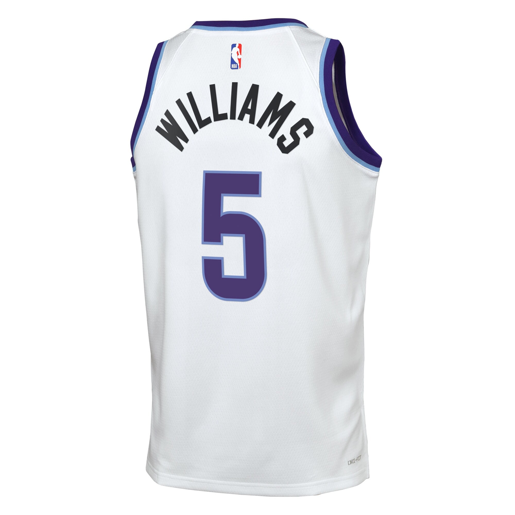 Cody Williams Utah Jazz Association Edition Replica Swingman Jersey - White - Youth