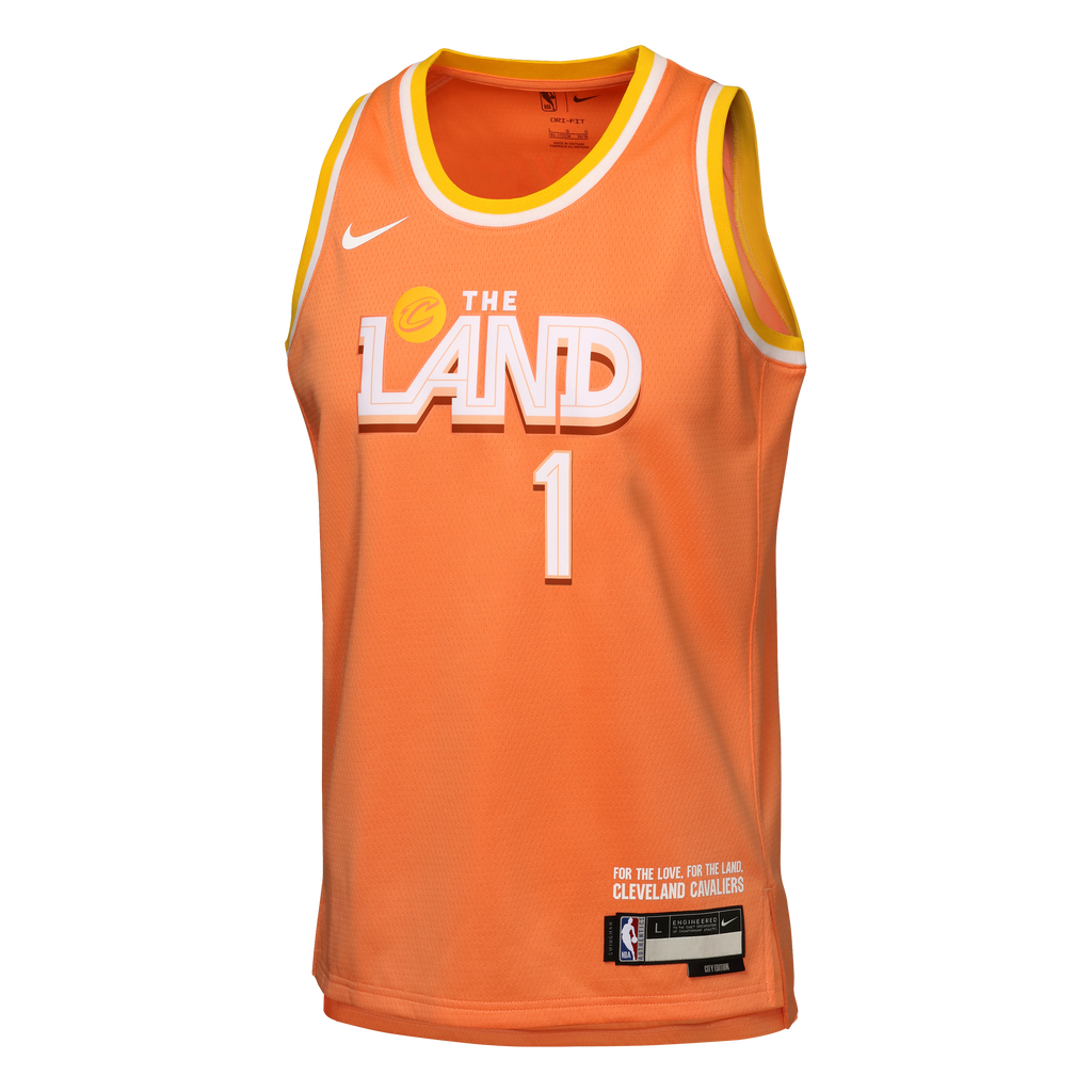 James Harden Cleveland Cavaliers 2025/26 City Edition Swingman Jersey - Orange - Youth