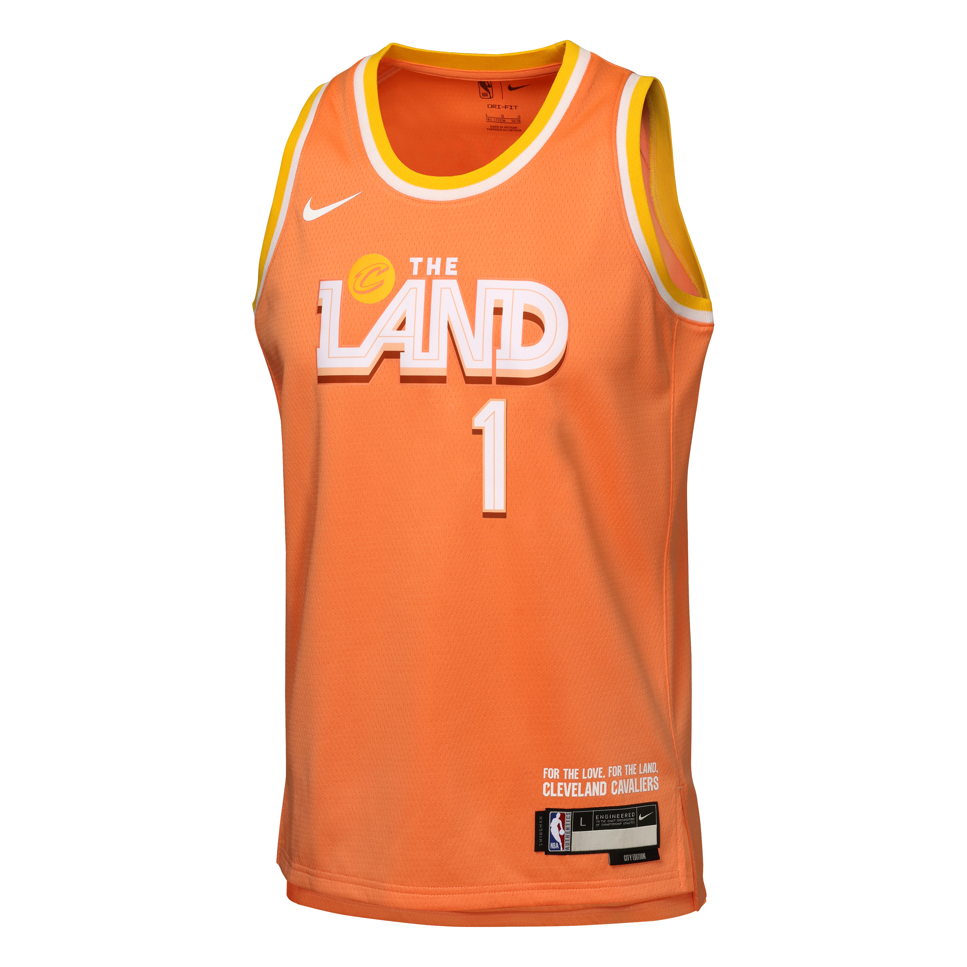 James Harden Cleveland Cavaliers 2025/26 City Edition Swingman Jersey - Orange - Youth