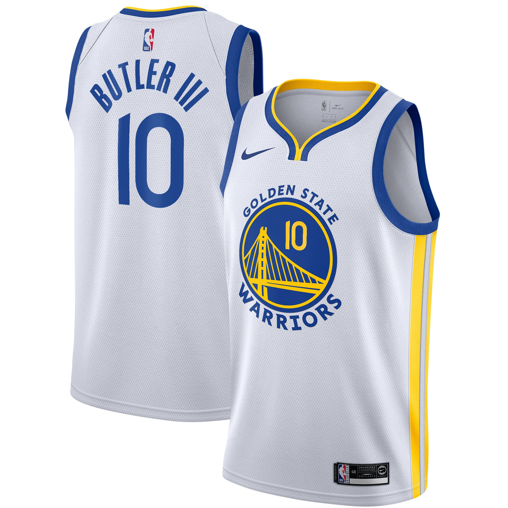 Jimmy Butler III Golden State Warriors Association Edition Swingman Jersey - White - Youth