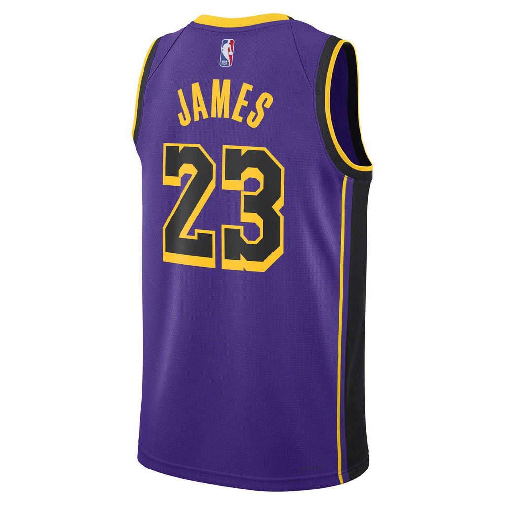 LeBron James Los Angeles Lakers Statement Edition Swingman Jersey - Unisex
