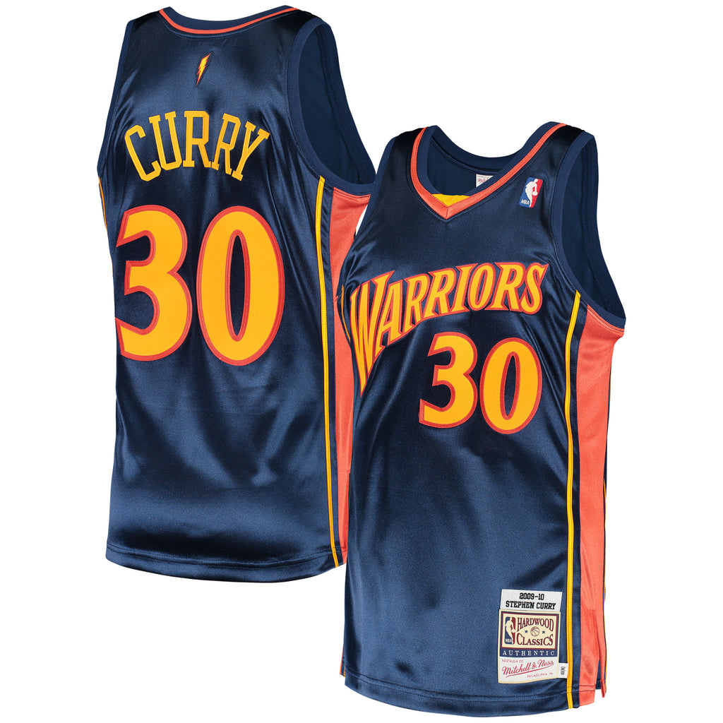 Stephen Curry Golden State Warriors 2009 Hardwood Classics Authentic Jersey - Mens