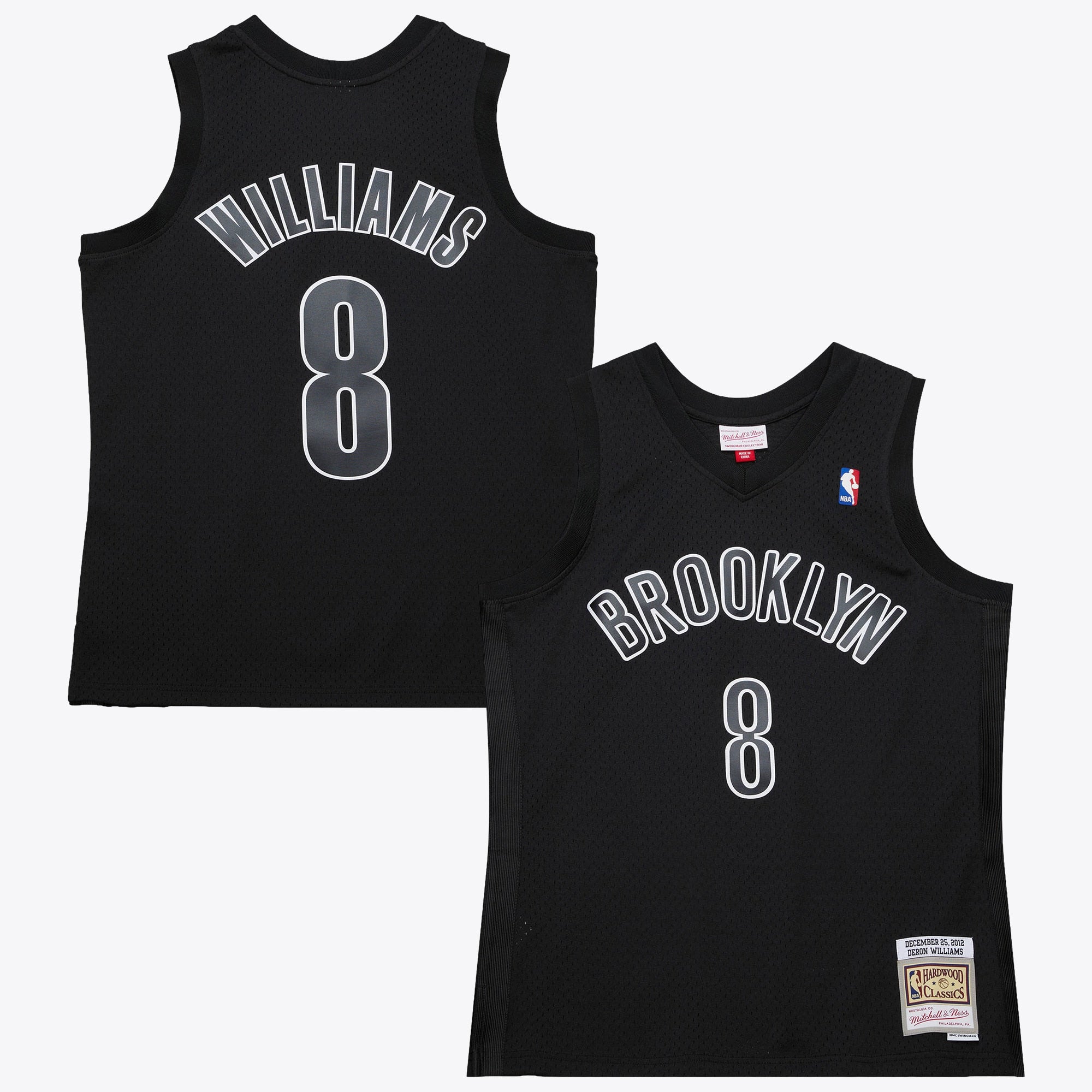 Deron Williams Brooklyn Nets 2012 Day Authentic Jersey - Black