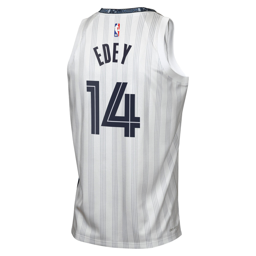 Zach Edey Memphis Grizzlies 2025/26 City Edition Swingman Jersey - Gray - Youth