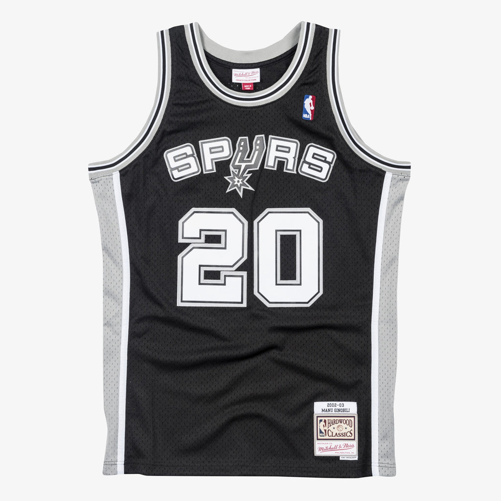 Manu Ginobili San Antonio Spurs 2002-03 Swingman Jersey