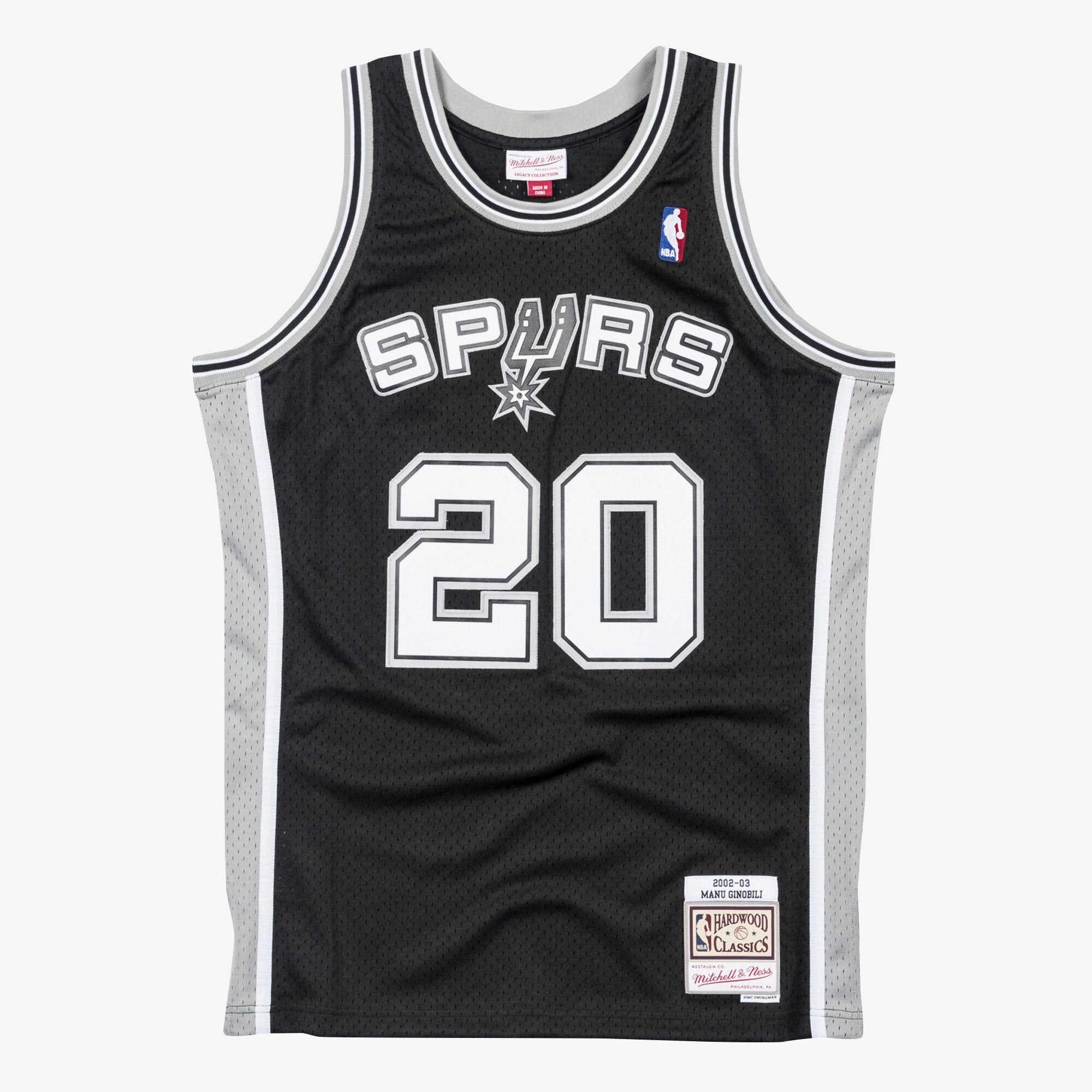 Manu Ginobili San Antonio Spurs 2002-03 Swingman Jersey