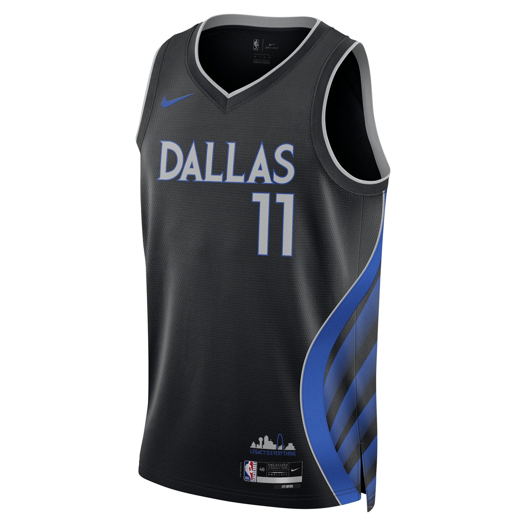Kyrie Irving Dallas Mavericks 2025/26 City Edition Swingman Jersey - Black - Unisex