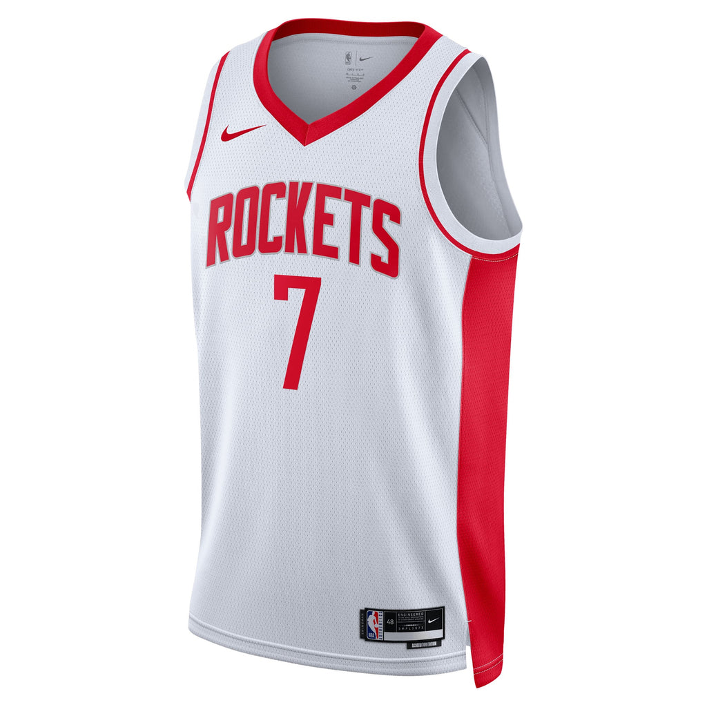 Kevin Durant Houston Rockets Association Edition Swingman Jersey - White - Unisex