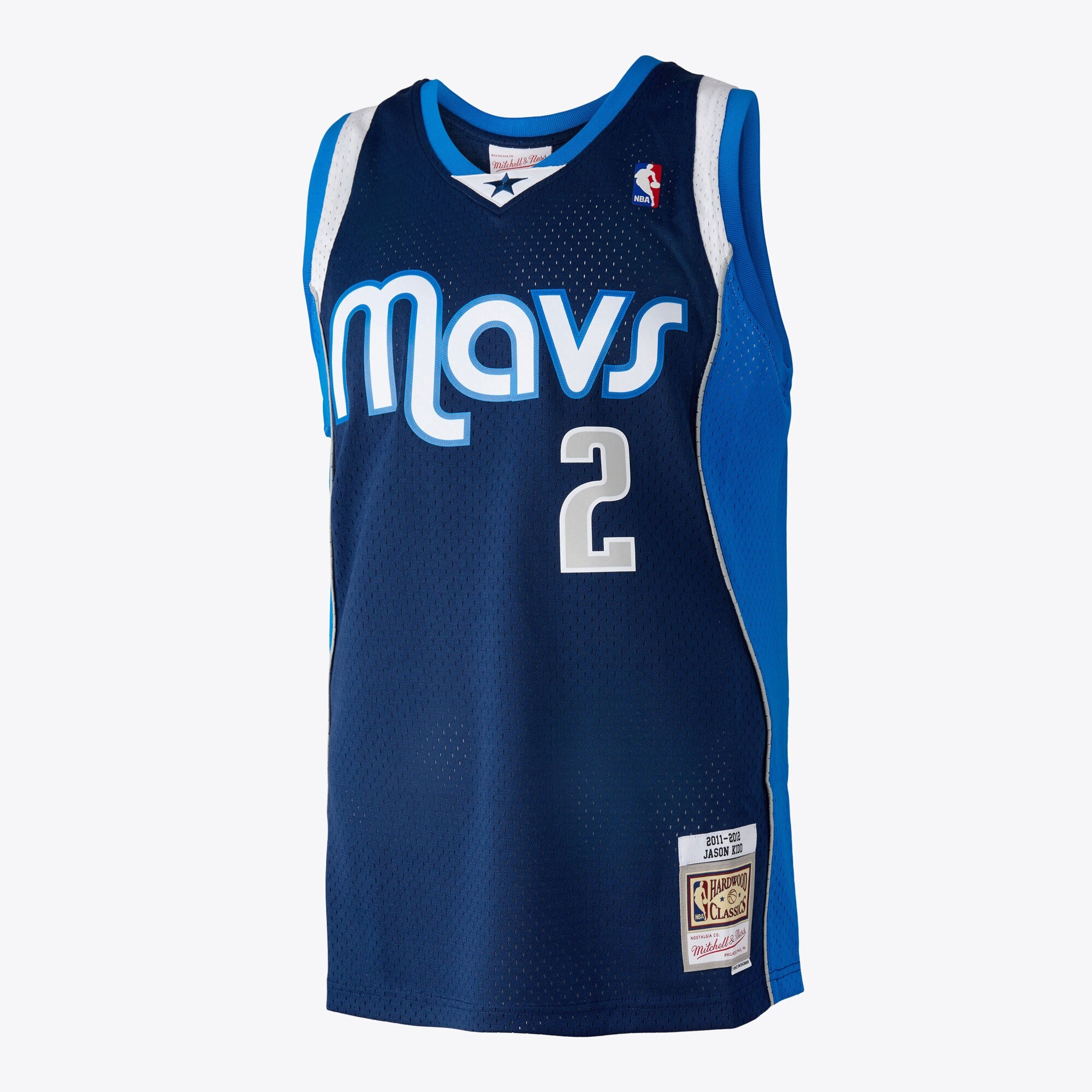 Jason Kidd Dallas Mavericks 2011 Authentic Swingman Jersey - Ash Blue