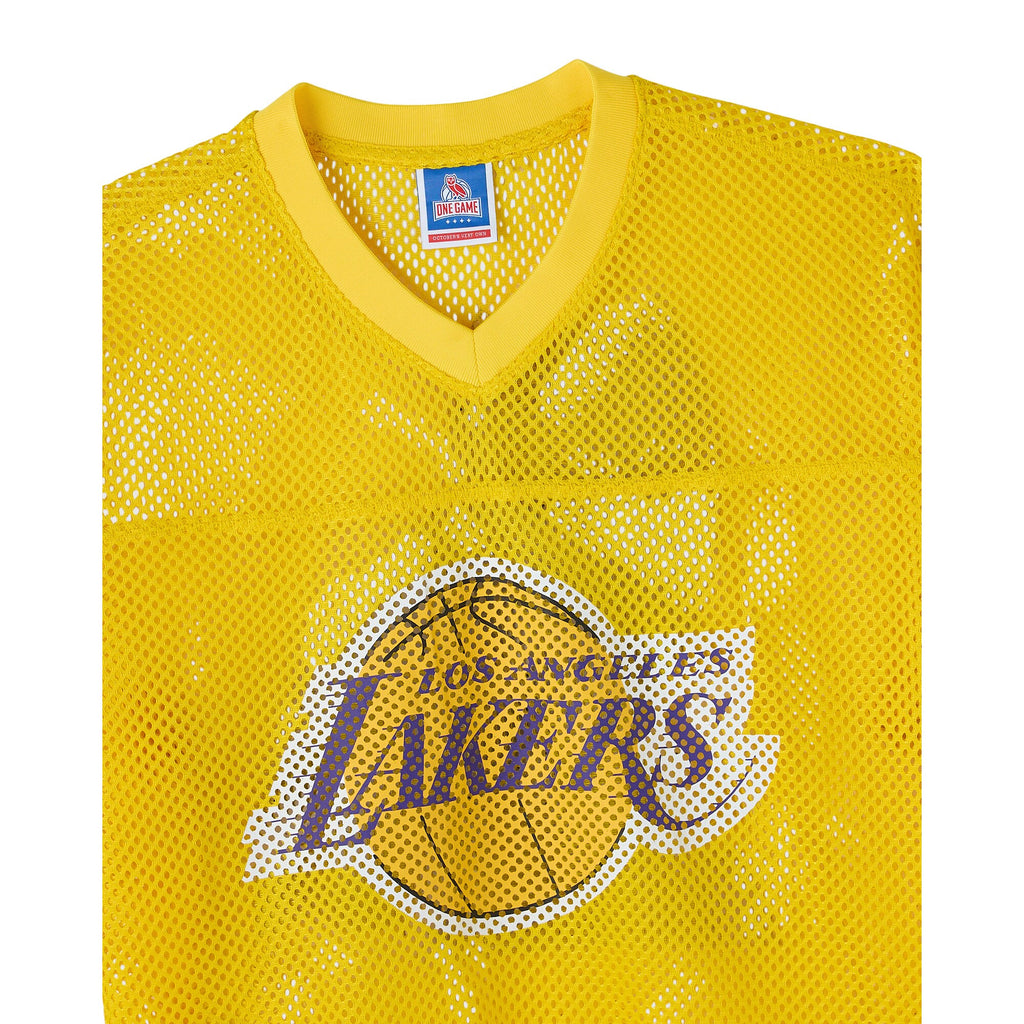 Los Angeles Lakers OVO Mesh Football Jersey - Mens