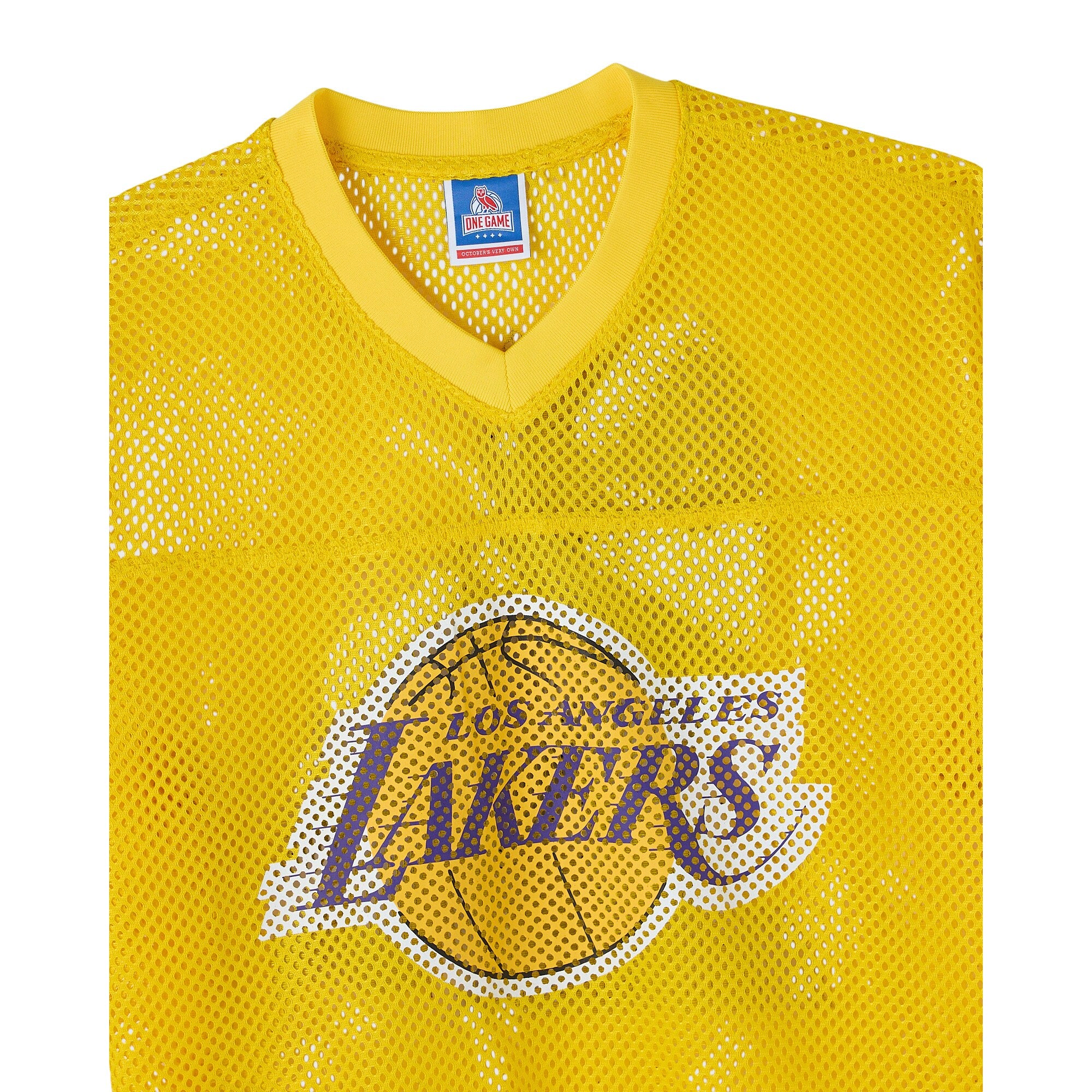 Los Angeles Lakers OVO Mesh Football Jersey - Mens