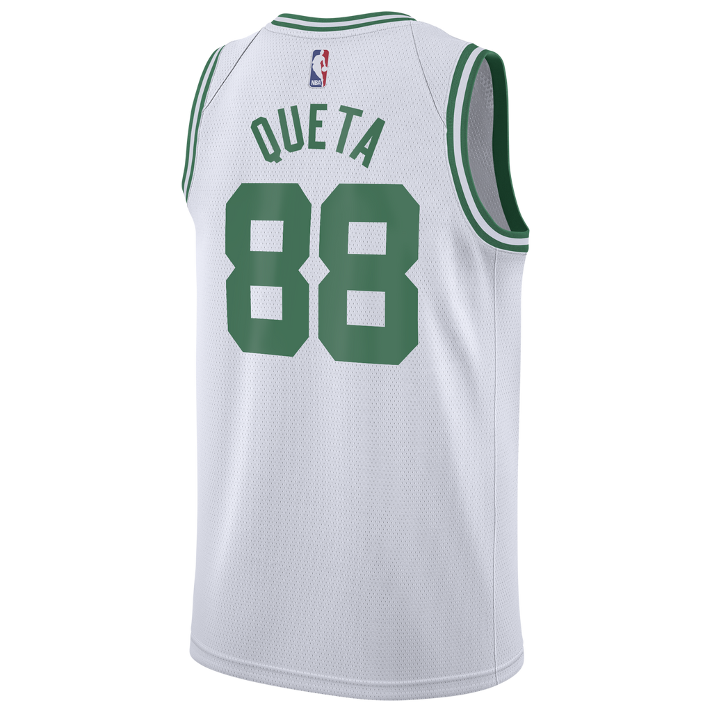 Neemias Queta Boston Celtics Association Edition Swingman Jersey - White - Youth