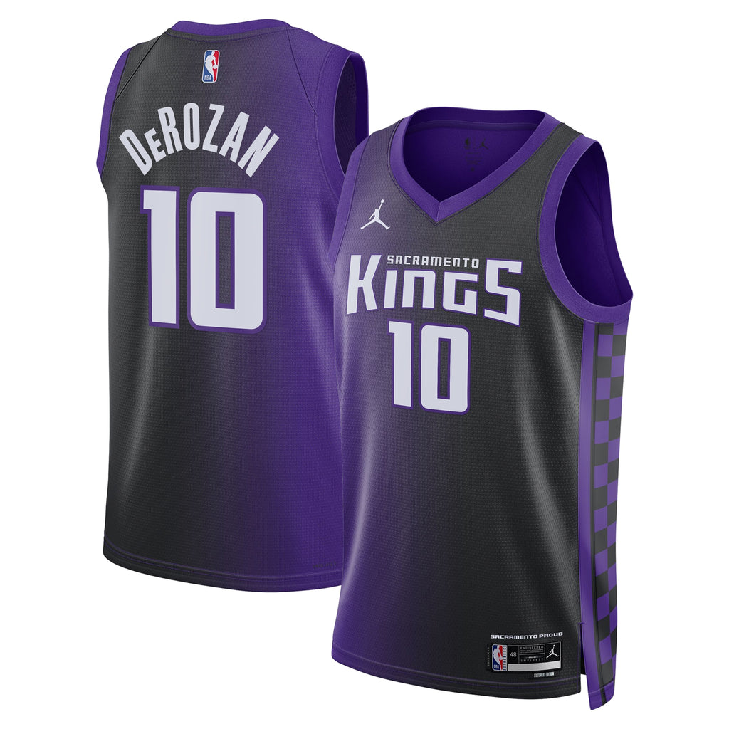 DeMar DeRozan Sacramento Kings Statement Edition Swingman Jersey - Purple - Unisex