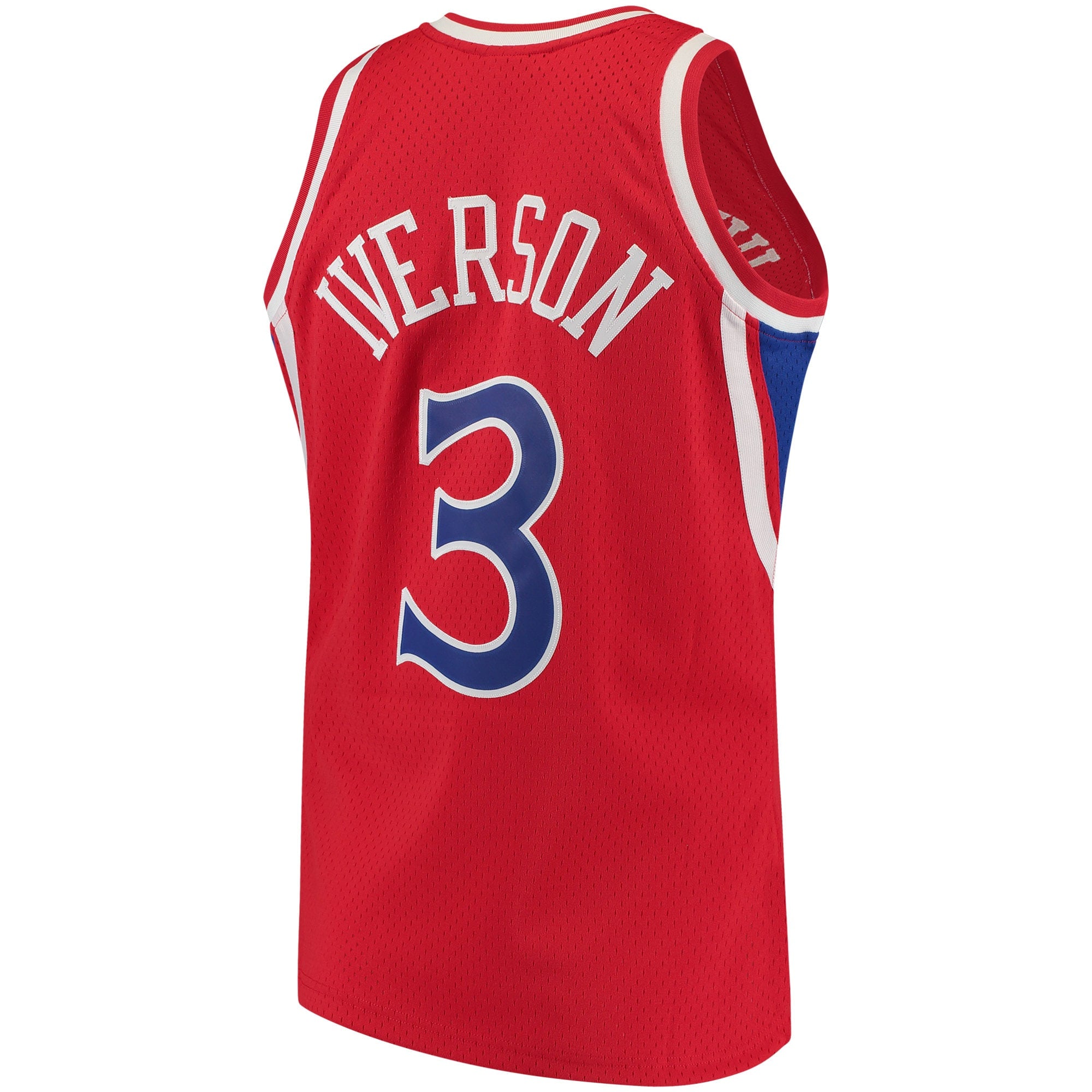 Allen Iverson Philadelphia 76ers 1996-97 Hardwood Classics Swingman Jersey - Mens
