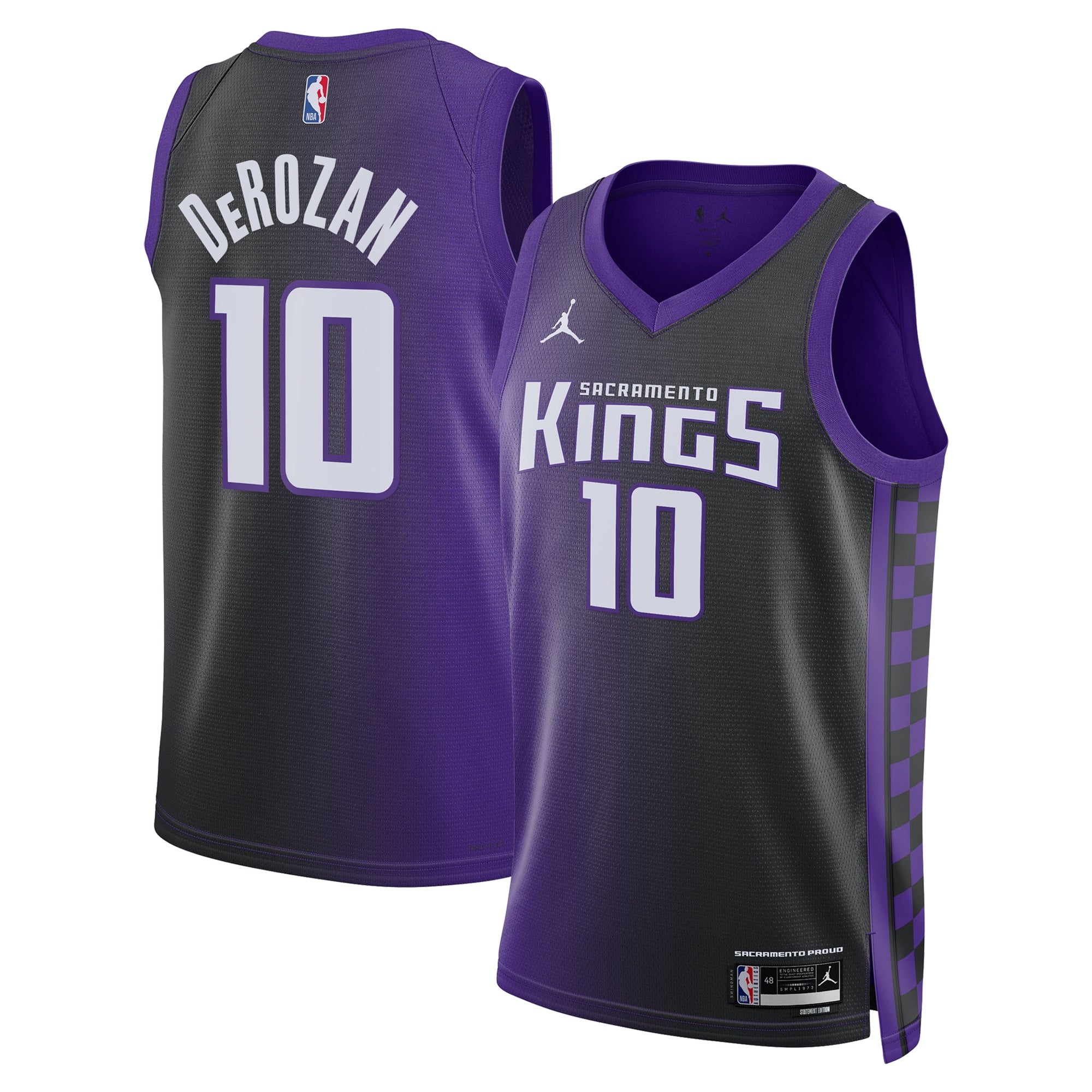 DeMar DeRozan Sacramento Kings Statement Edition Swingman Jersey - Purple - Unisex