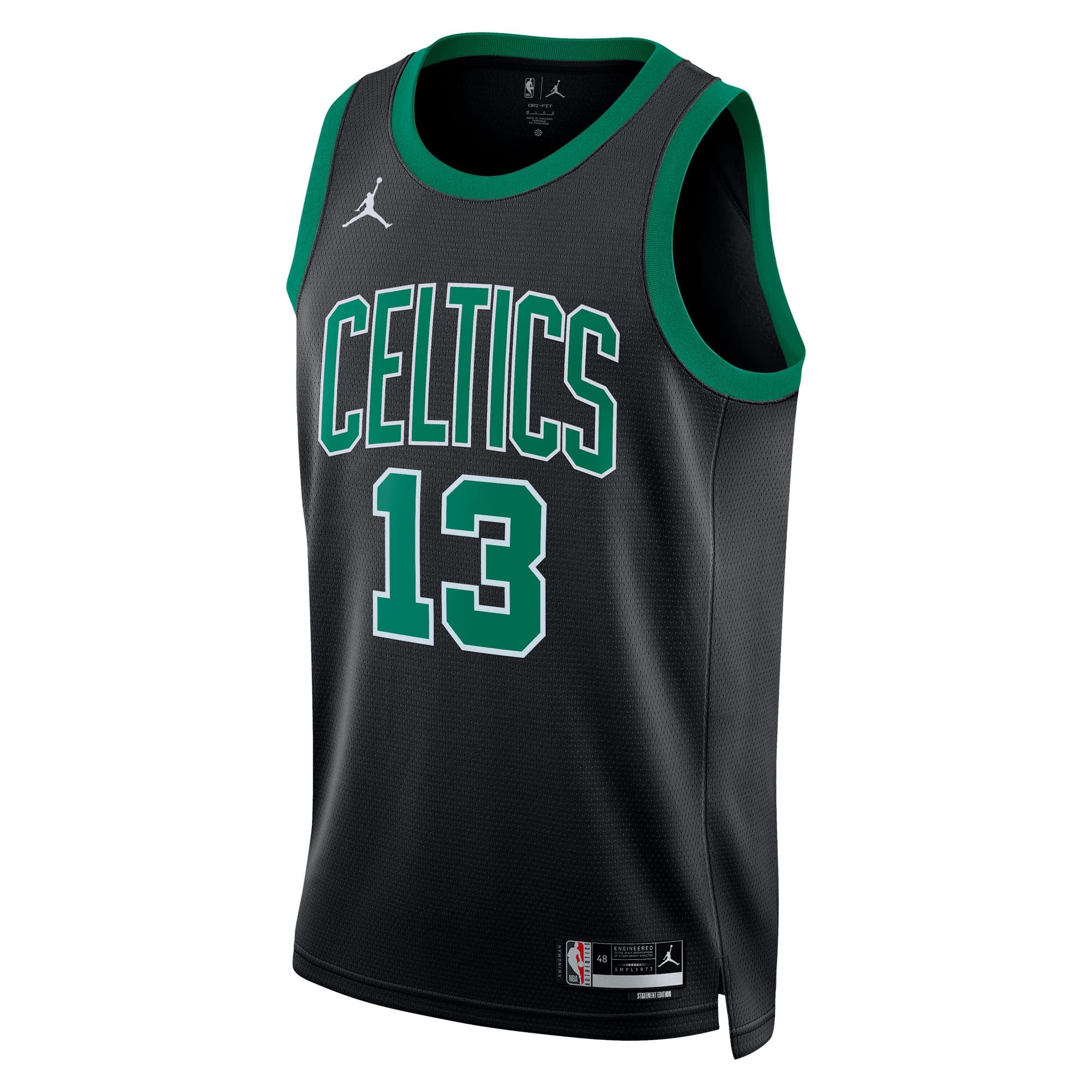 Paul George Boston Celtics Statement Edition Swingman Jersey - Black - Unisex