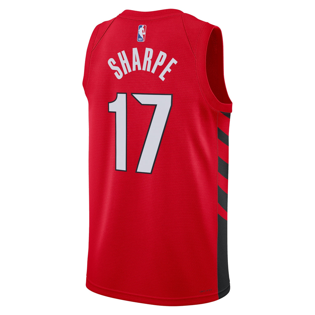 Shaedon Sharpe Portland Trail Blazers Statement Edition Swingman Jersey - Red - Unisex